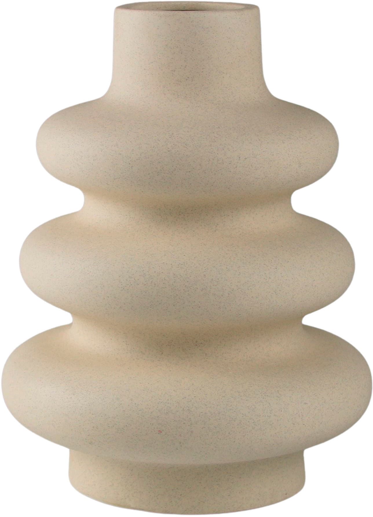 AM Design Dekovase "Tischvase aus Keramik, Höhe ca. 23,5 cm" Keramikvase, Dekoobjekt, Blumenvase