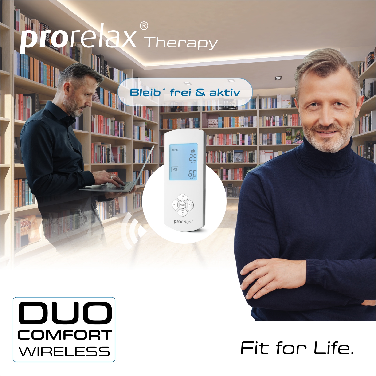 prorelax TENS-EMS-Gerät »DUO Comfort Wireless«