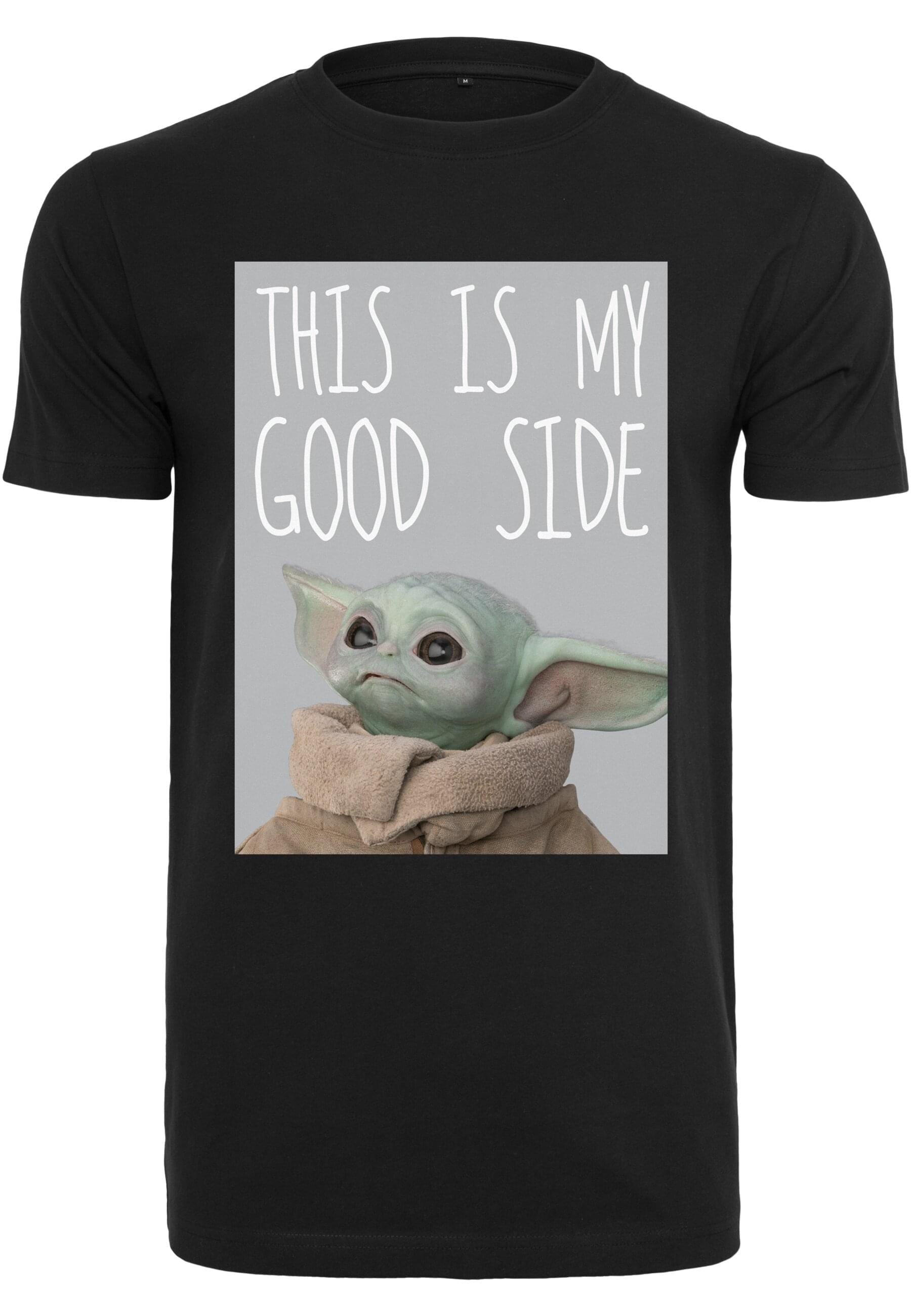 Merchcode T-Shirt "Merchcode Herren Baby Yoda Good Side Tee"