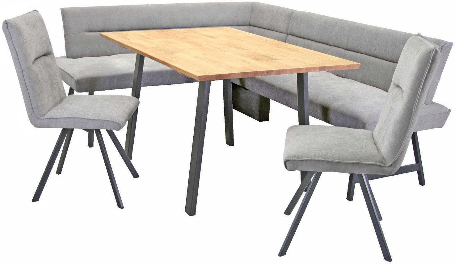 OTTO home Eckbankgruppe "Sava" Set, 4 Stk. tlg. Eckbank mit Wellenfederung günstig online kaufen