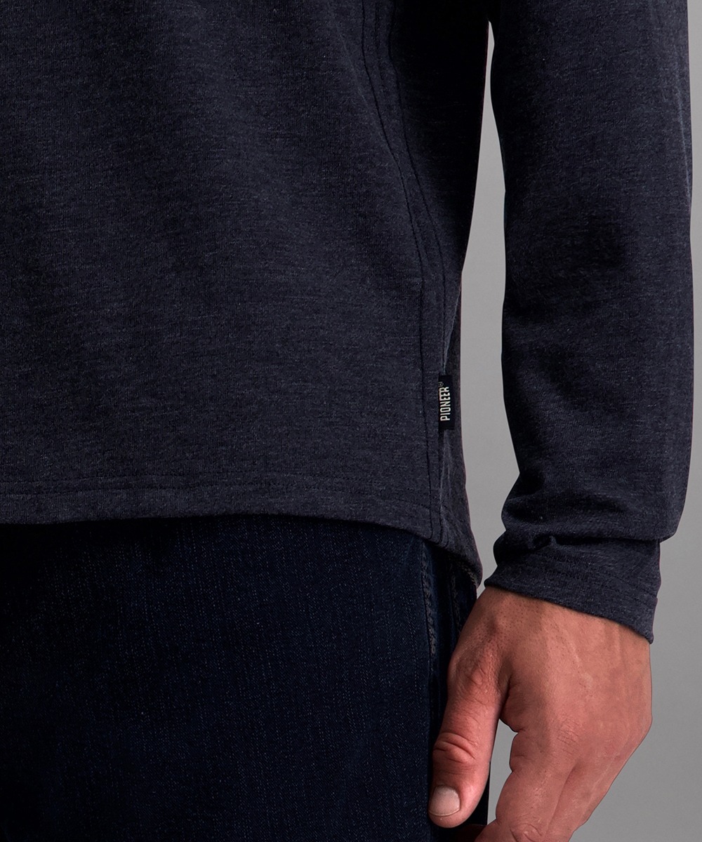 Pioneer Authentic Jeans Langarmshirt, in normale Passform günstig online kaufen