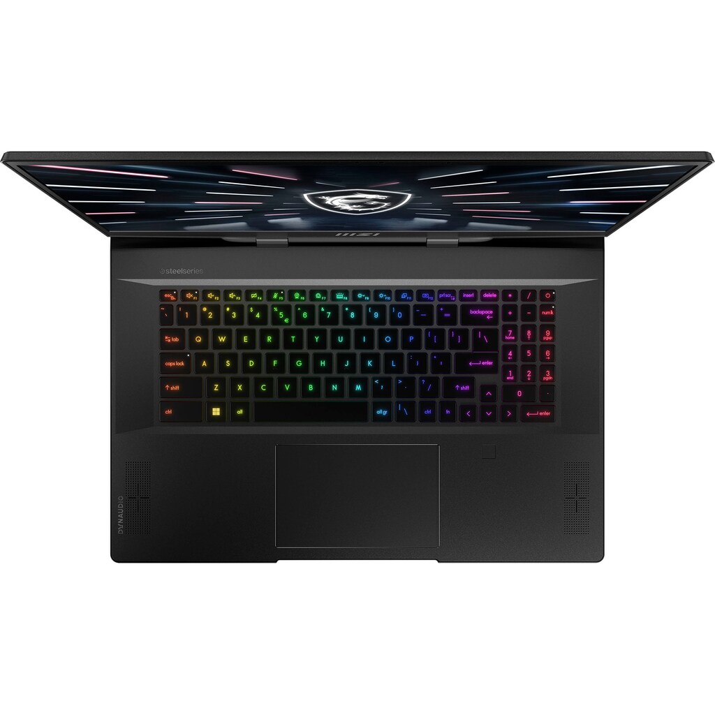 MSI Gaming-Notebook »Stealth GS77 12UHS-063«, 43,9 cm, / 17,3 Zoll, Intel, Core i9, GeForce RTX 3080 Ti, 2000 GB SSD