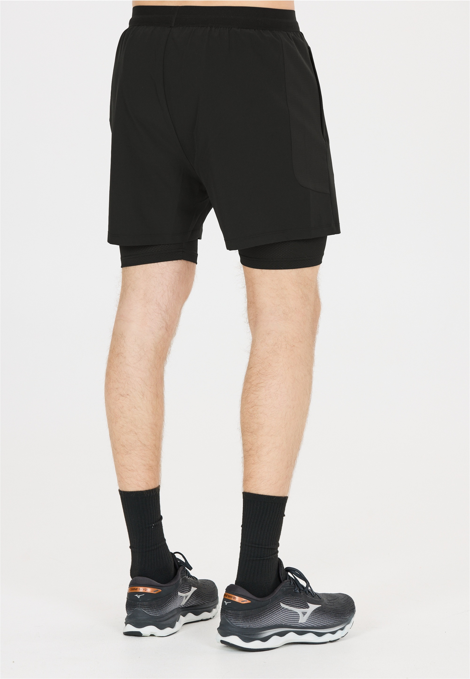 Shorts VIRTUS "Dylan V2", Herren, Gr. S, US-Größen, schwarz, 90% Polyester, 10% Elasthan, unifarben, Hosen Shorts, 4-Wege Stretch 3