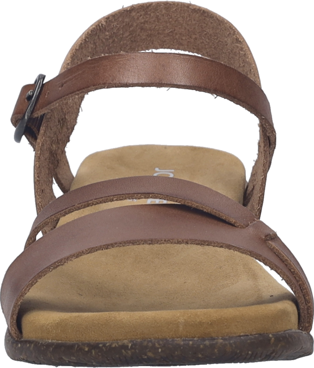 Sandale JOSEF SEIBEL "Fabricia 02, cognac", Damen, Gr. 40, braun (cognac), Obermaterial: 100% Rindsleder Leather cow., Schuhe Sandale 3