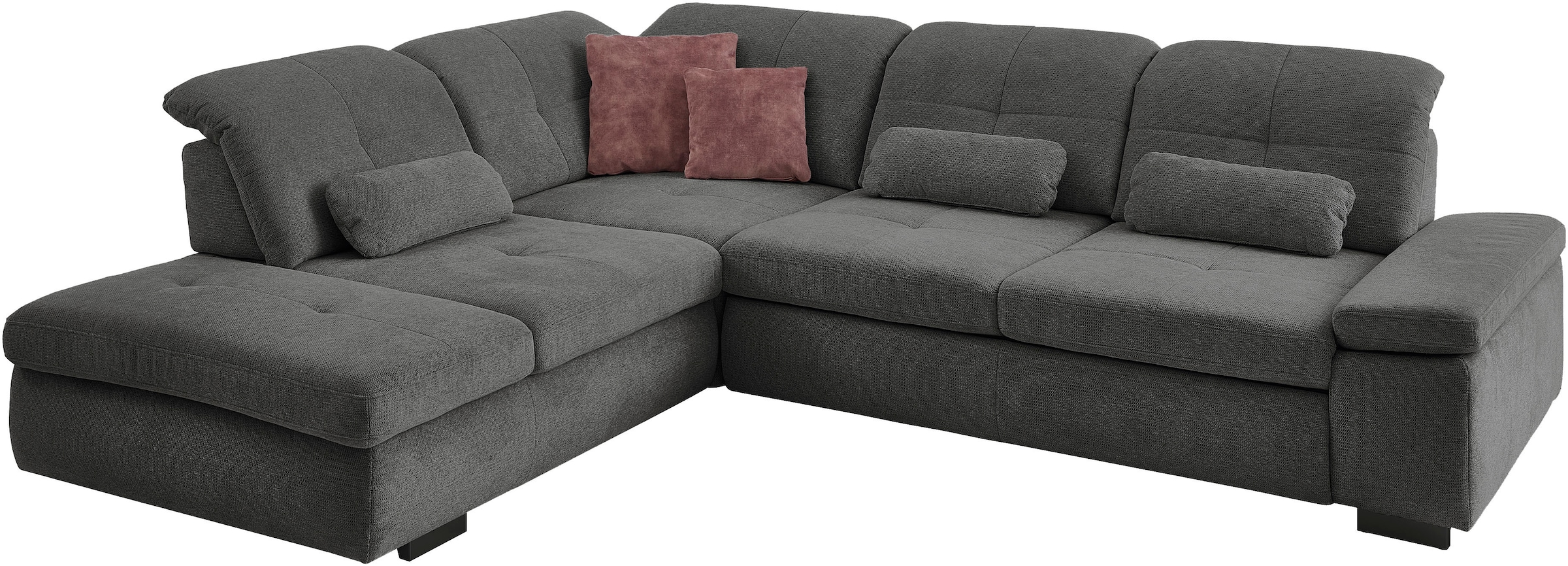 Die PlanBar Ecksofa »MP-IN16012 L-Form Kaltschaum-Polsterung«, inkl. Sitztiefenverstellung, optional mit Funktionen