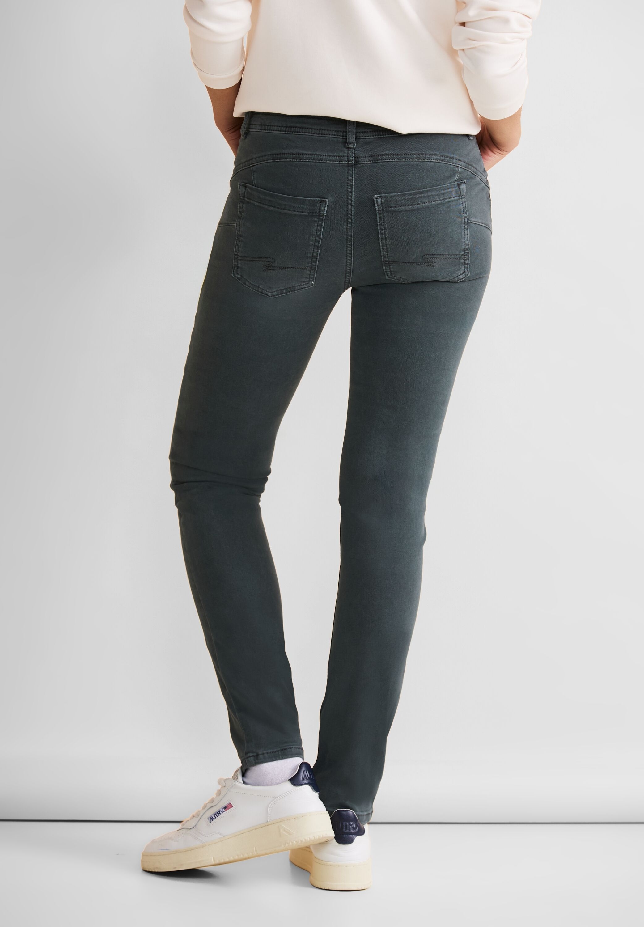 STREET ONE Loose-fit-Jeans, Middle Waist