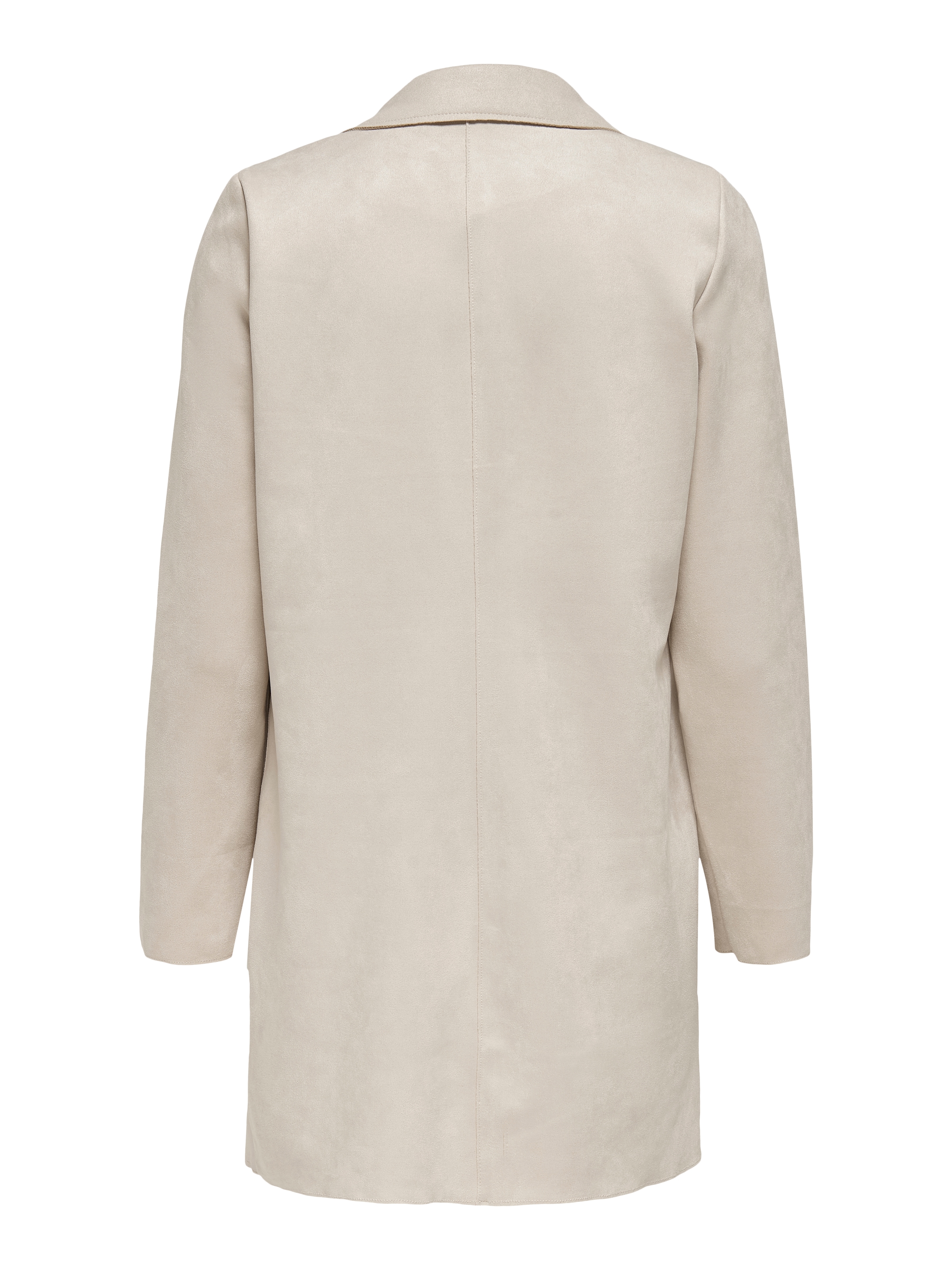 ONLY Langjacke »ONLJOLINE FAUX SUEDE COAT LIFE CC OTW« mit Reverskragen, weiches Wildlederimitat