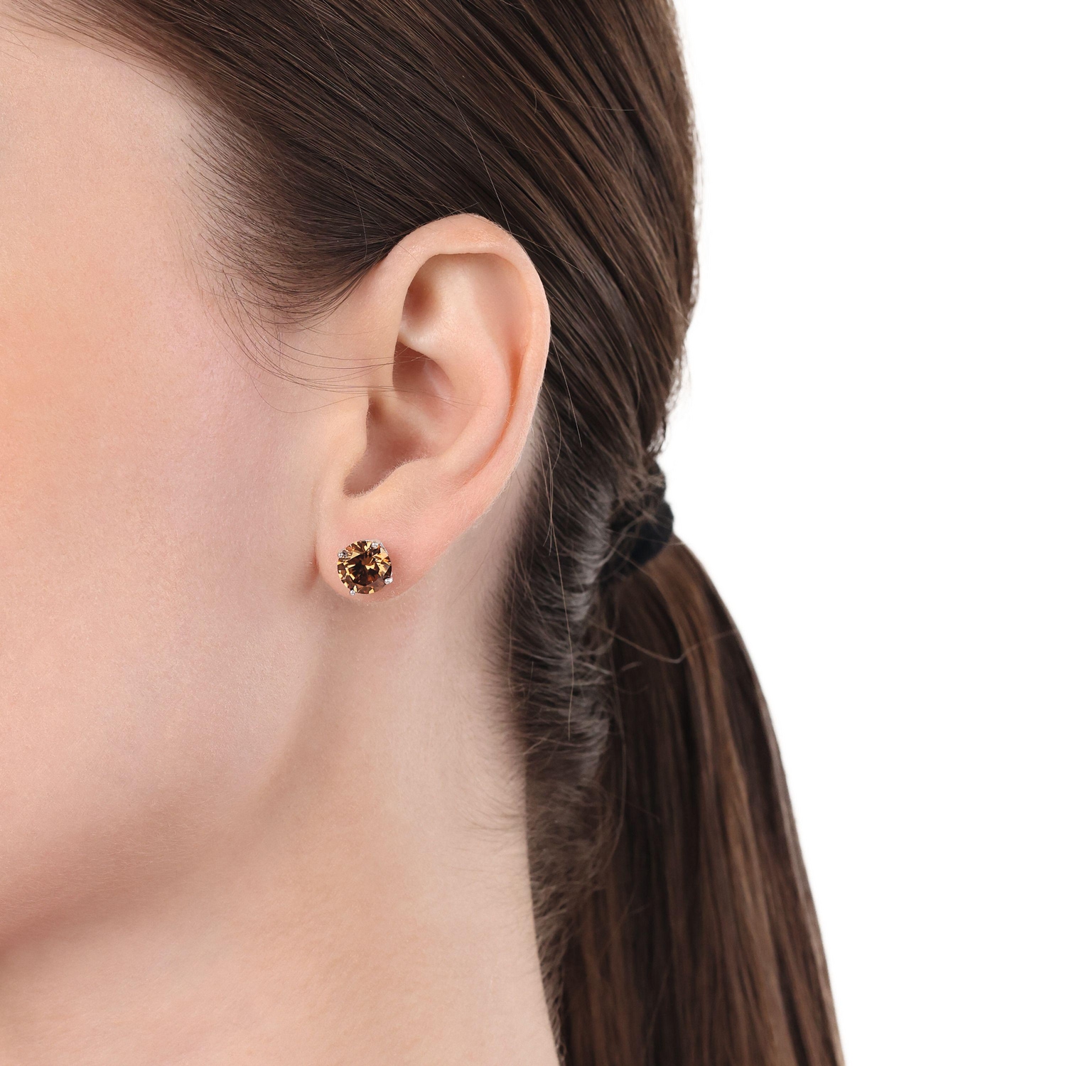 Amor Paar Ohrstecker »Schmuck Geschenk« mit Zirkonia (synth.)