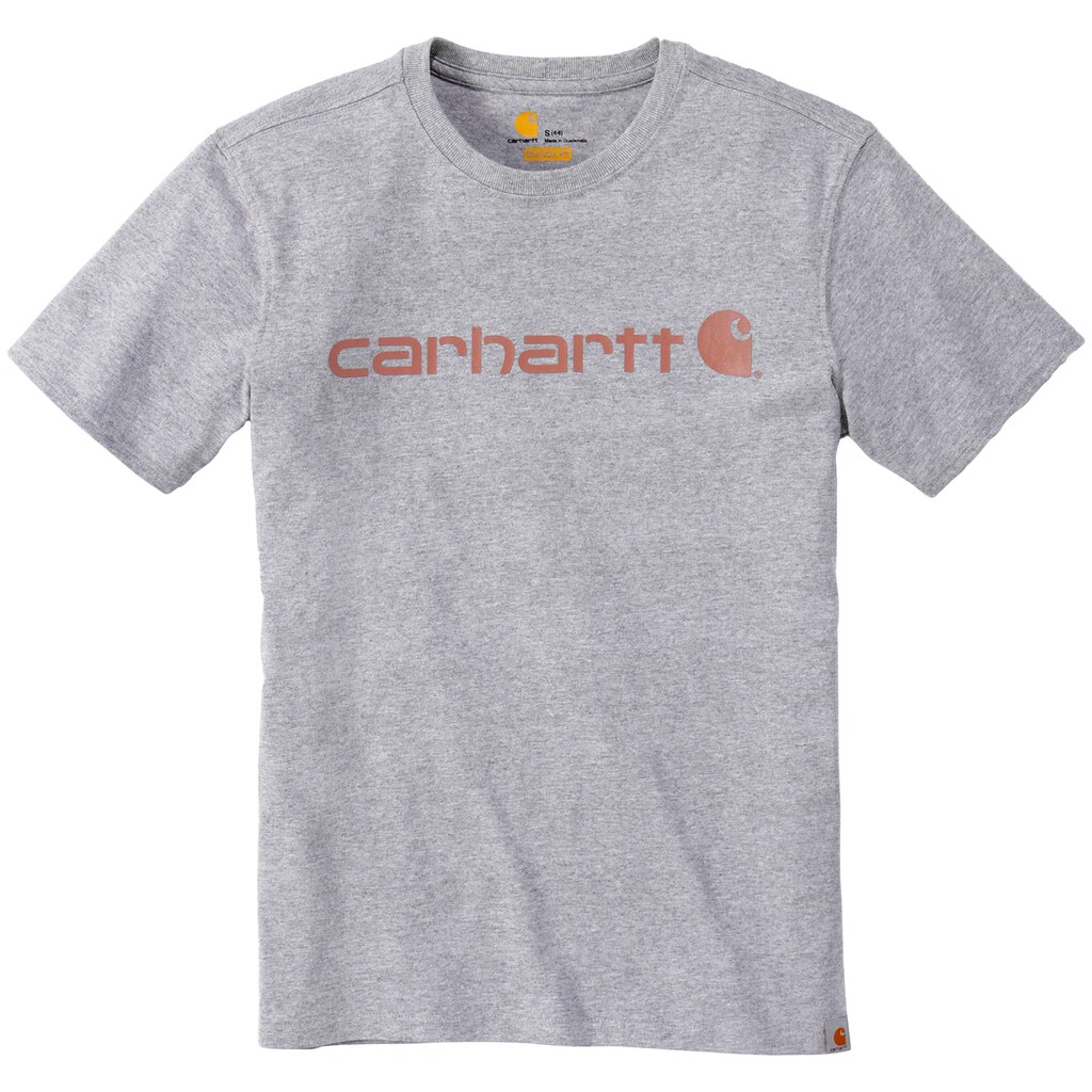 Damenmode Shirts & Sweatshirts Carhartt T-Shirt »LOGO GRAPHIC S/S« hellgrau