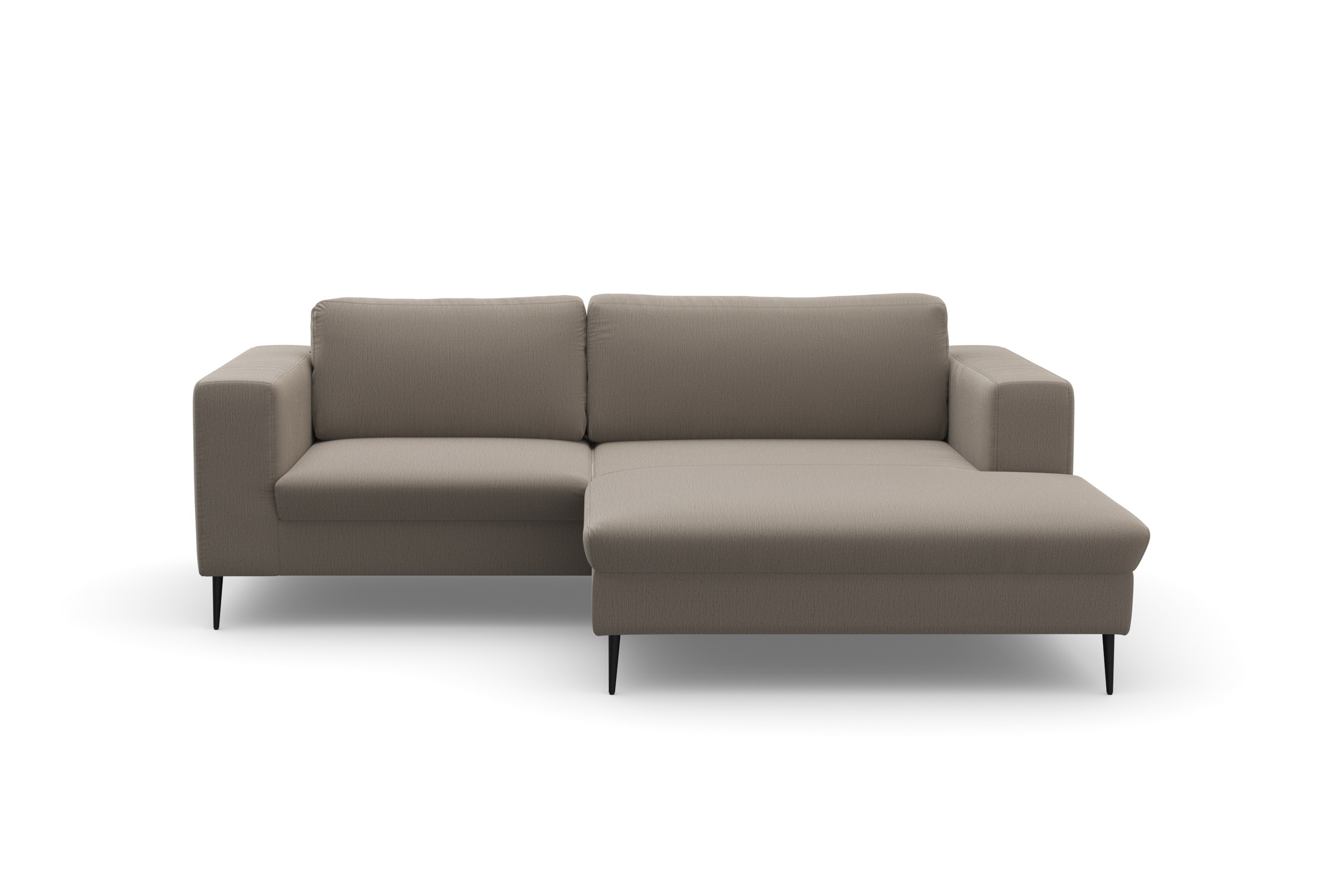 DOMO collection Ecksofa "Modica kompakt und elegant, Breite 244, L-Form", m günstig online kaufen