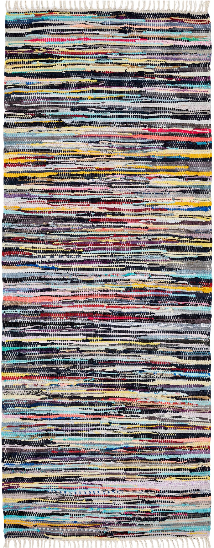 Andiamo Teppich "Multi" rechteckig 10 mm Höhe Flachgewebe, Fleckerl, reine günstig online kaufen