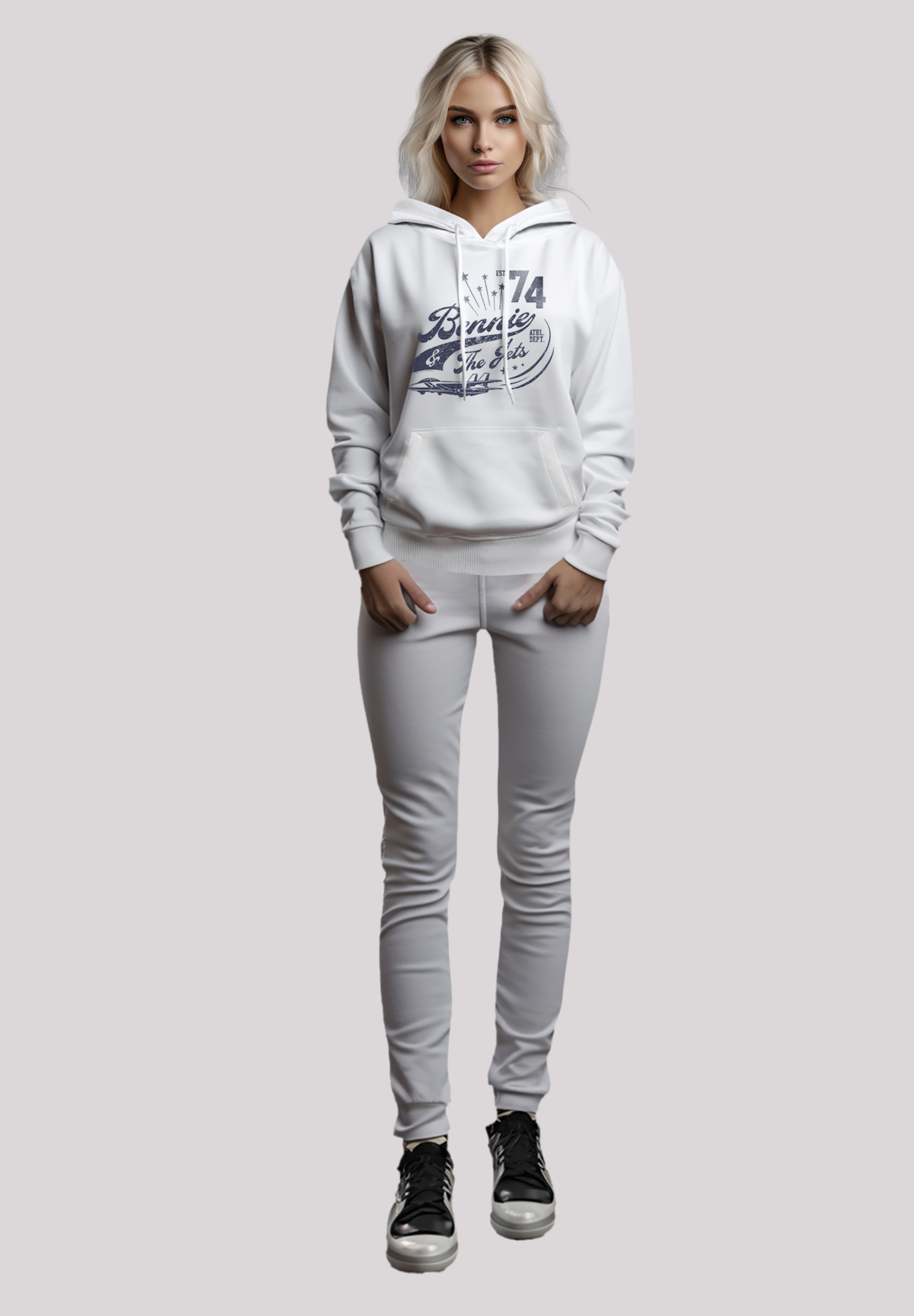 F4NT4STIC Kapuzenpullover »Elton John Bennie And The Jets«, Weihnachten, Geschenk, Logo