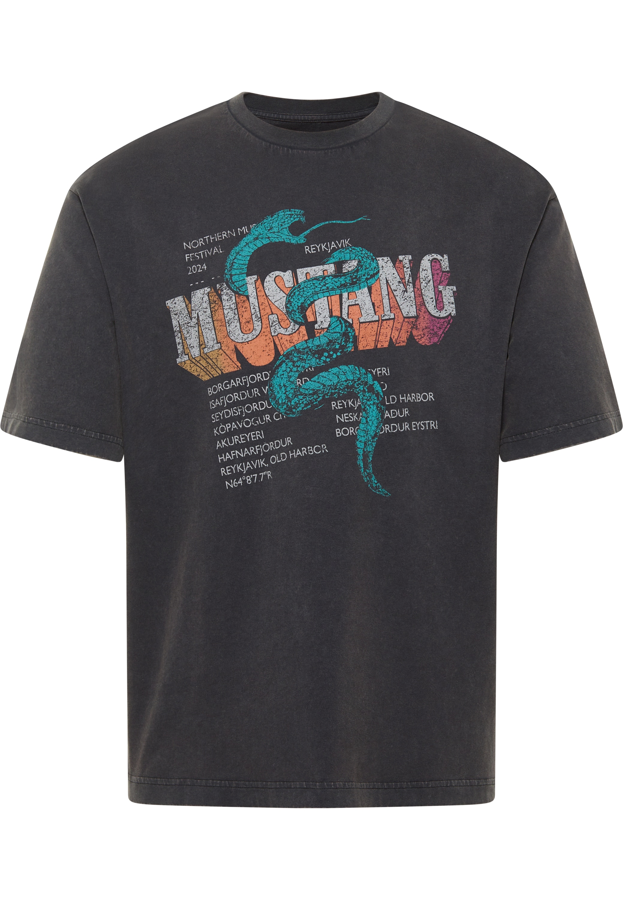 Mustang Kurzarmshirt »T-Shirt«