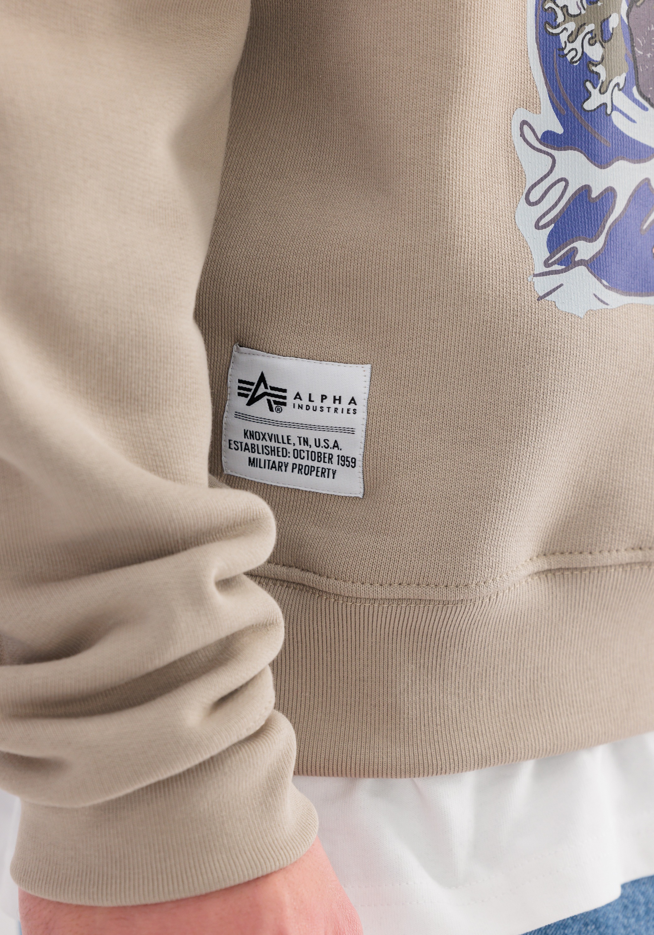 Alpha Industries Sweater »Alpha Industries Men - Sweatshirts Japan Warrior Sweatshirt«