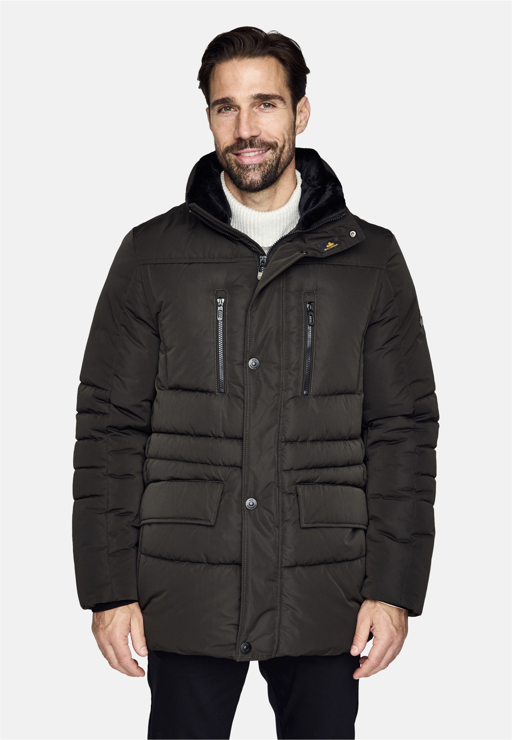New Canadian Outdoorjacke "dry iQ-Funktionsjacke", mit abnehmbarem Fellkrag günstig online kaufen