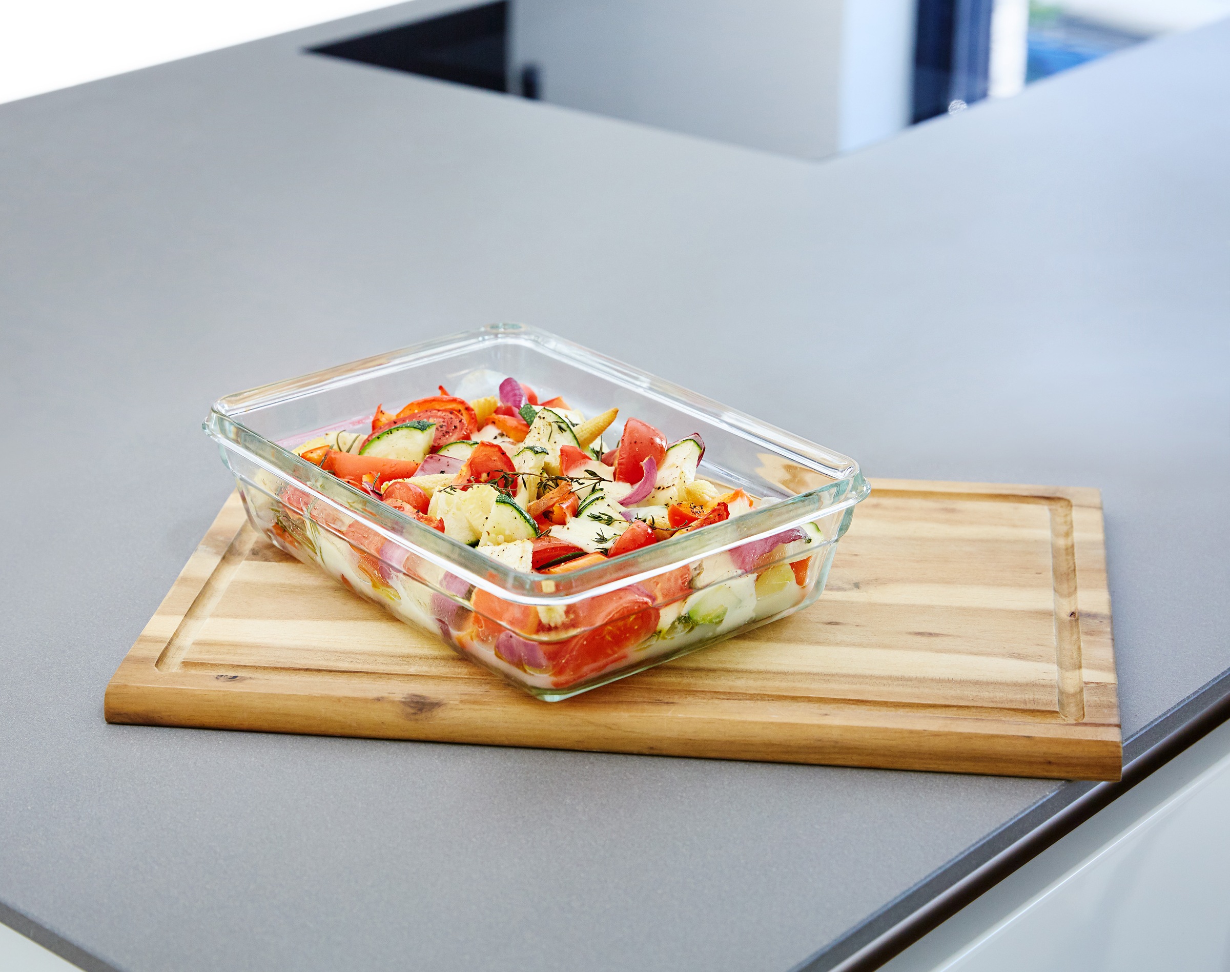 Emsa Frischhaltedose "Clip & Close Glas" Set, 3 tlg. 0,45/0,8/2L, gefrier-, günstig online kaufen