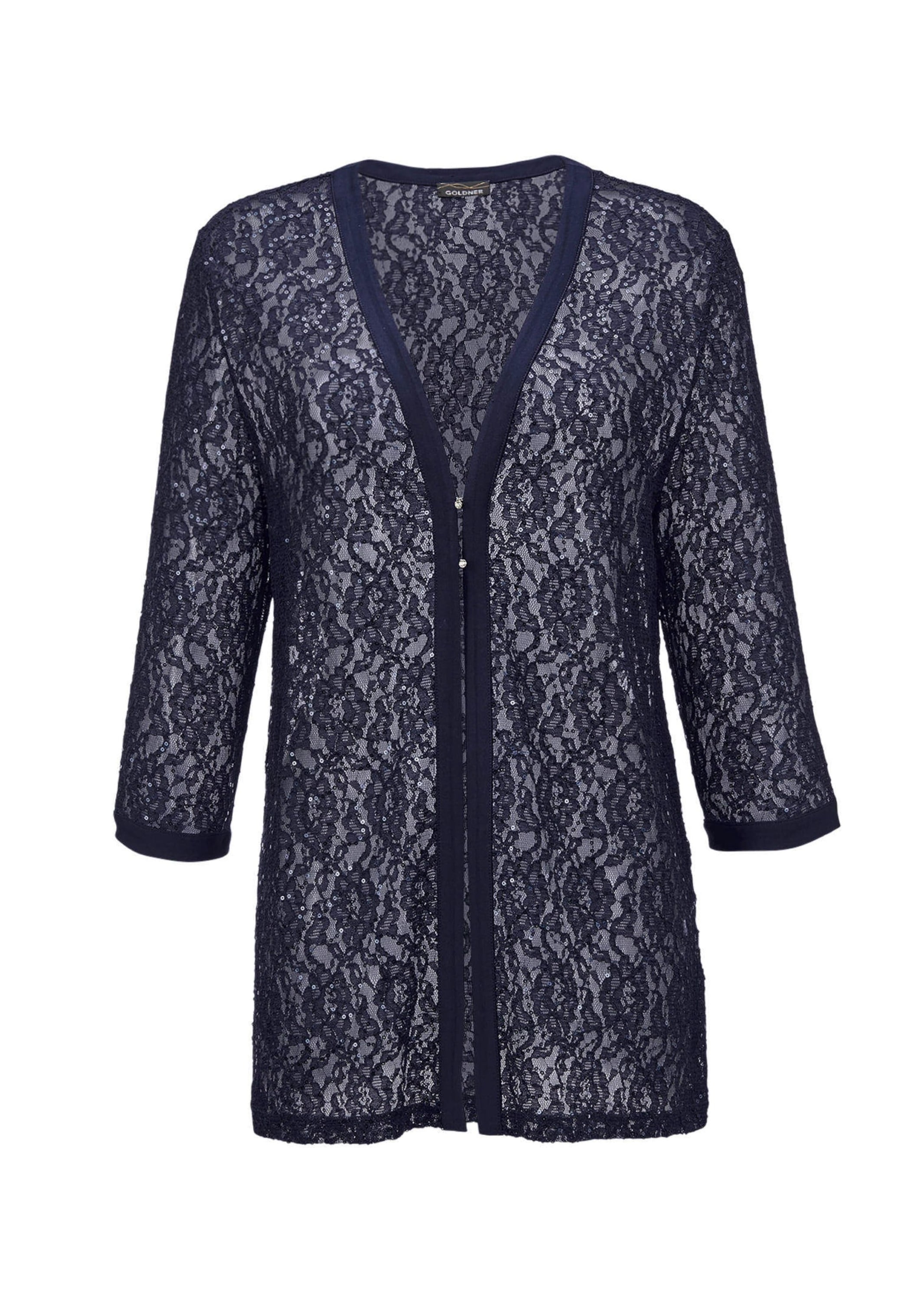 GOLDNER Jackenblazer "Figurumspielendes Spitzenjäckchen mit Pailletten" günstig online kaufen