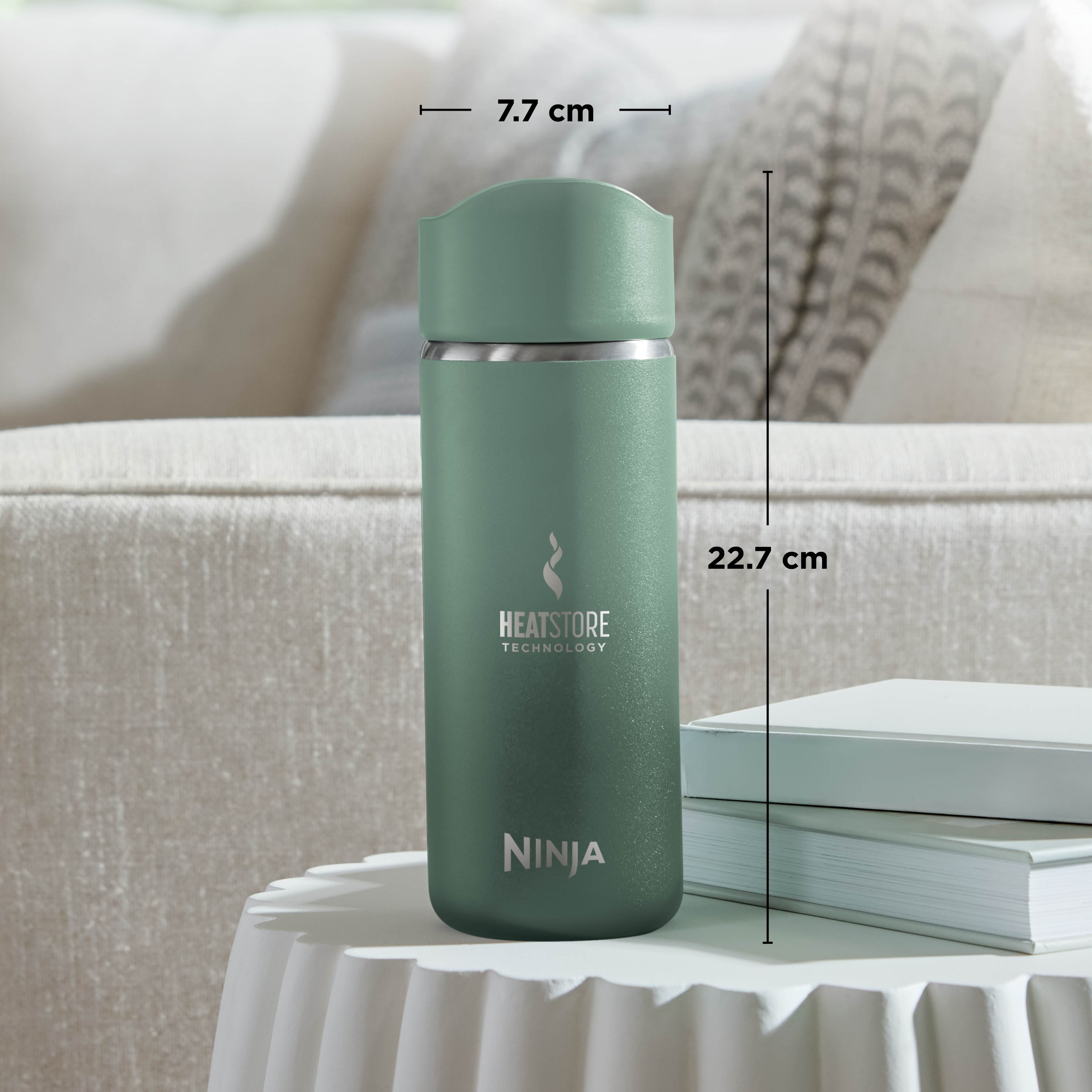 NINJA Isolierflasche »Ninja Sip Perfect Reisebecher - 300 ml DW1203EUU / 400 ml DW1603EUU«, Kontrollierte Wärme für den perfekten Schluck, jedes Mal