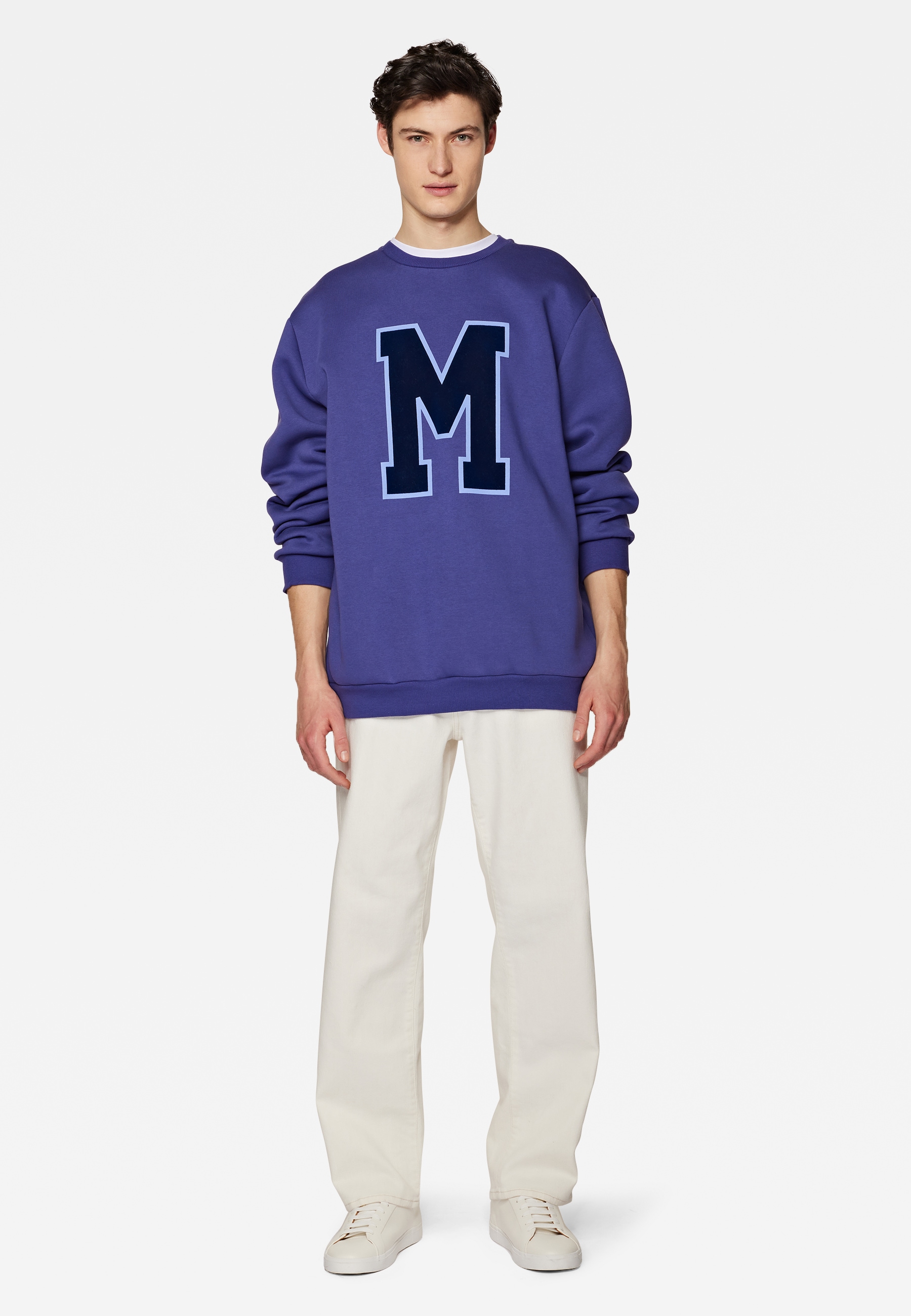 Mavi Rundhalspullover »MAVI LOGO SWEATSHIRT«, Basic Sweatshirt