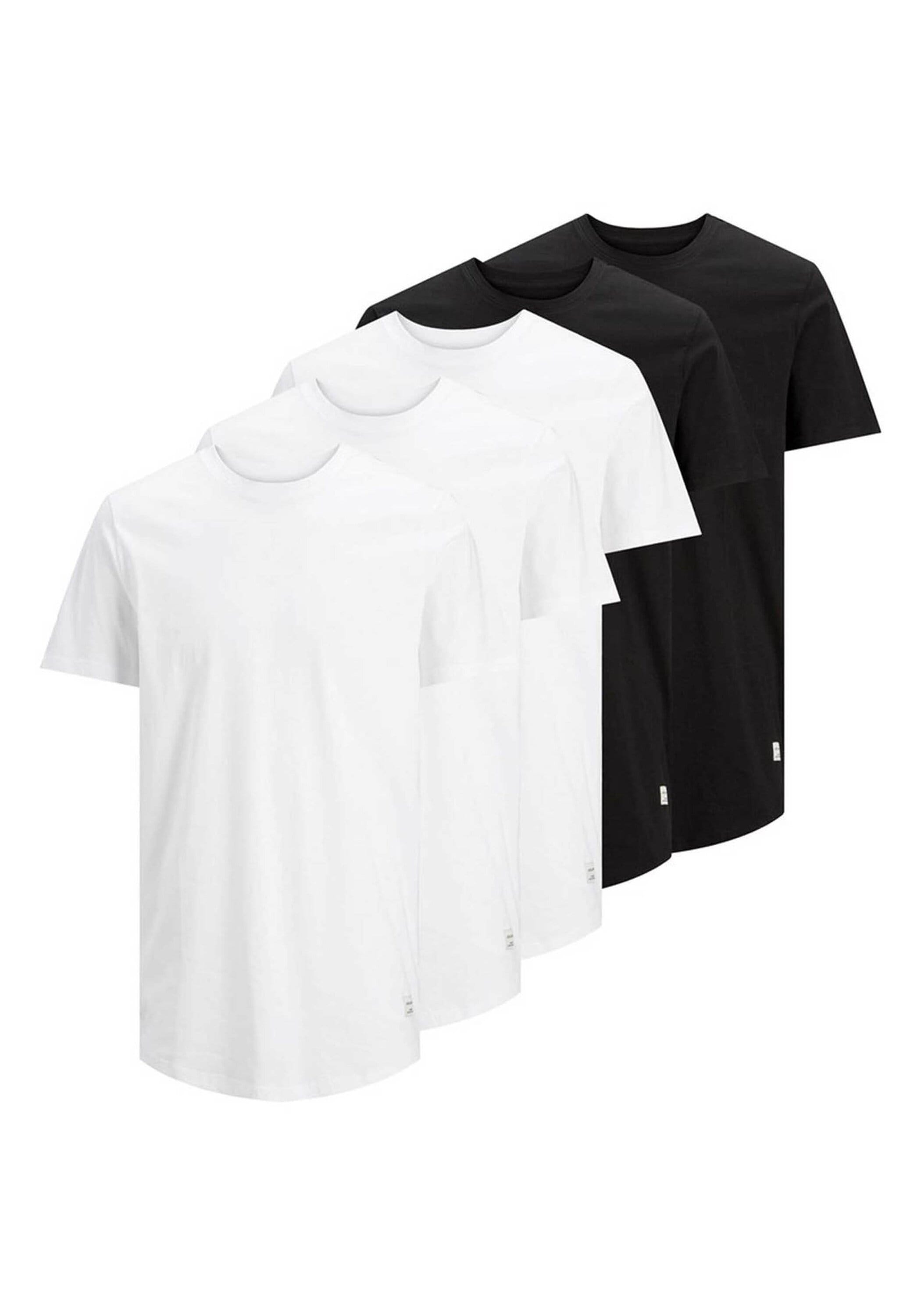 Jack & Jones T-Shirt "T-Shirt JJENOA 5er Pack"