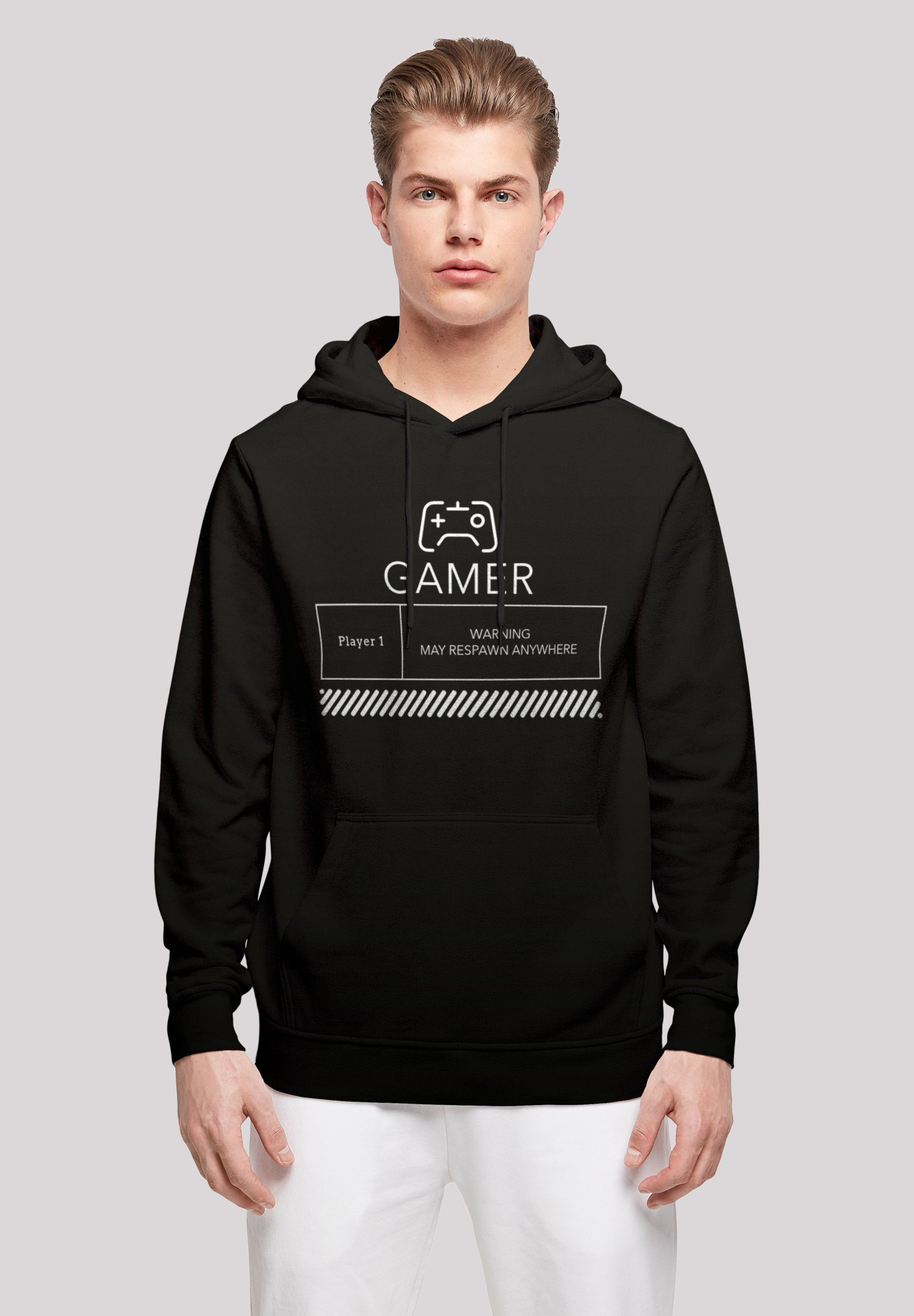 Kapuzenpullover »Retro Gaming May Respawn Anywhere«, Print