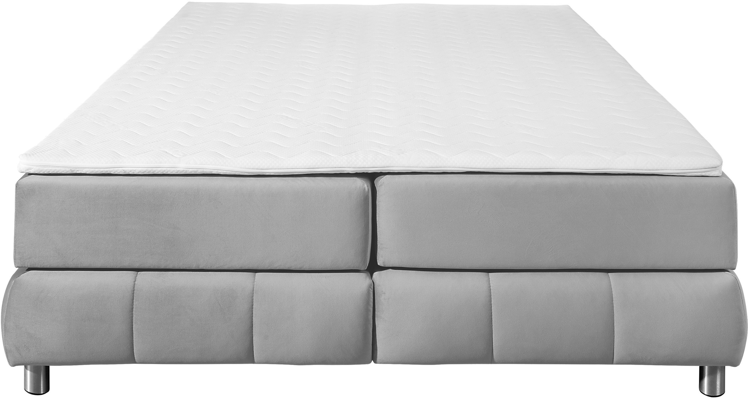 andas Boxspringbett »Salo«, Ohne Kopfteil, inkl. Topper, auch in Überlänge 220 cm