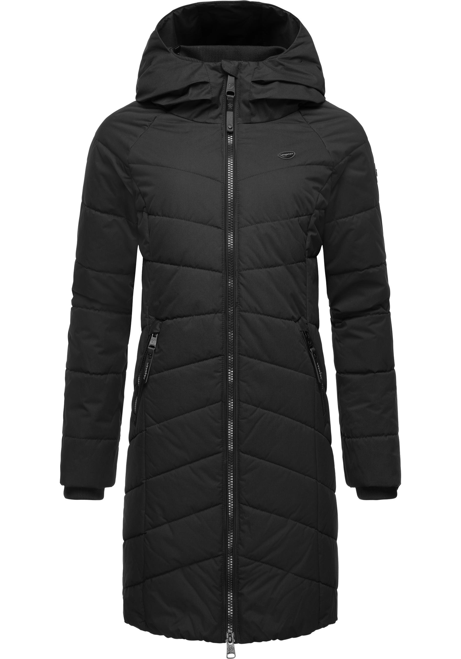 Ragwear Steppmantel »Dizzie Coat«, Wasserdichter Winterparka mit gefütterter Kapuze