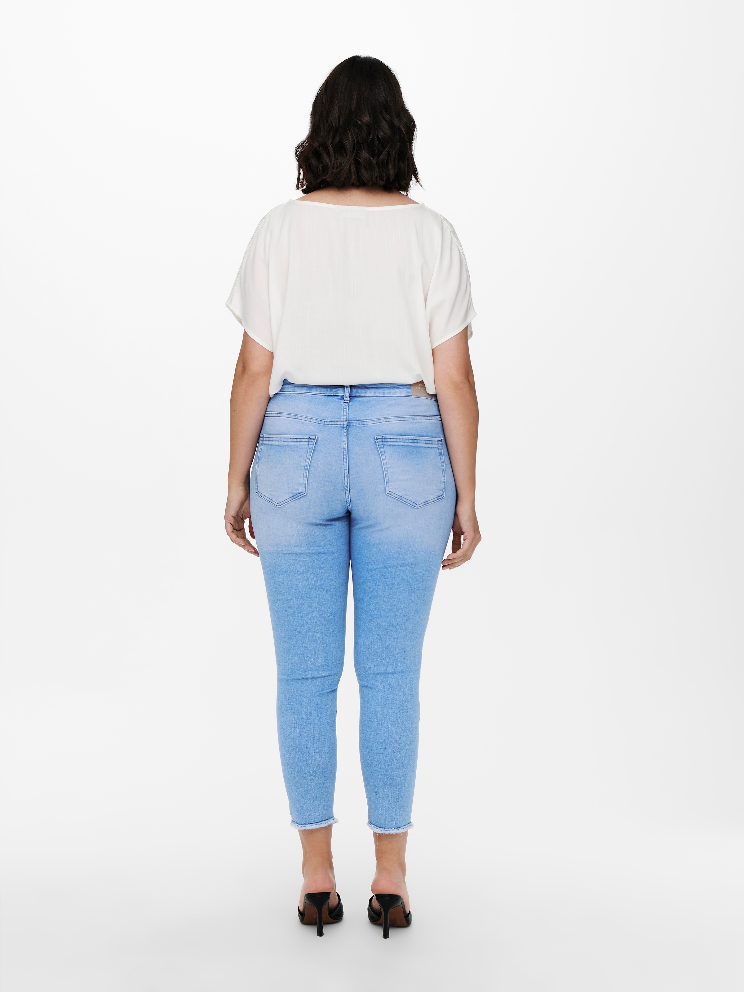 ONLY CARMAKOMA Skinny-fit-Jeans »CARWILLY REG SK ANK RW REA4348«
