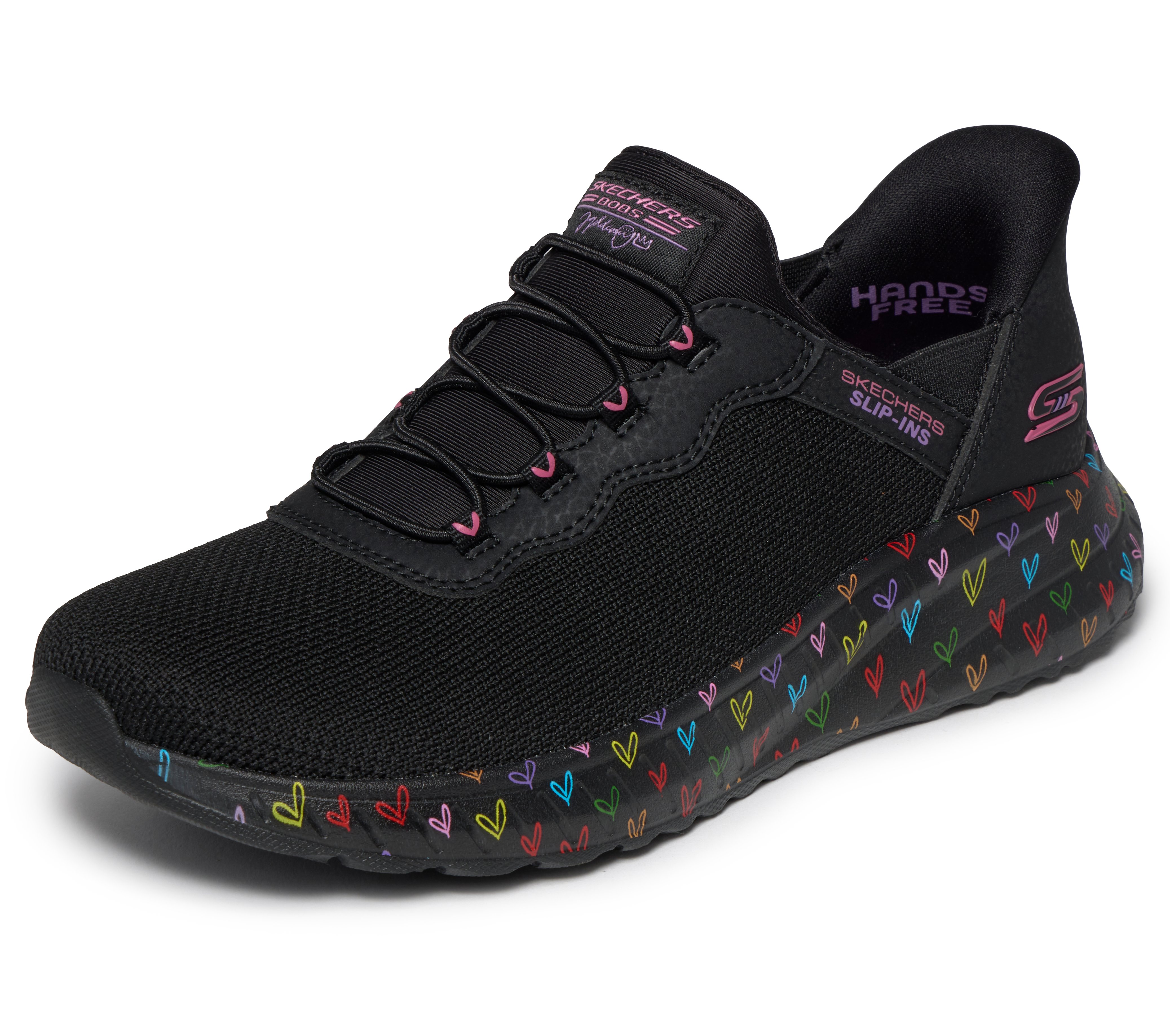 Skechers "BOBS SQUAD CHAOS" Freizeitsneaker, Slipper, Schlupfschuh mit Memory Foam-Innensohle