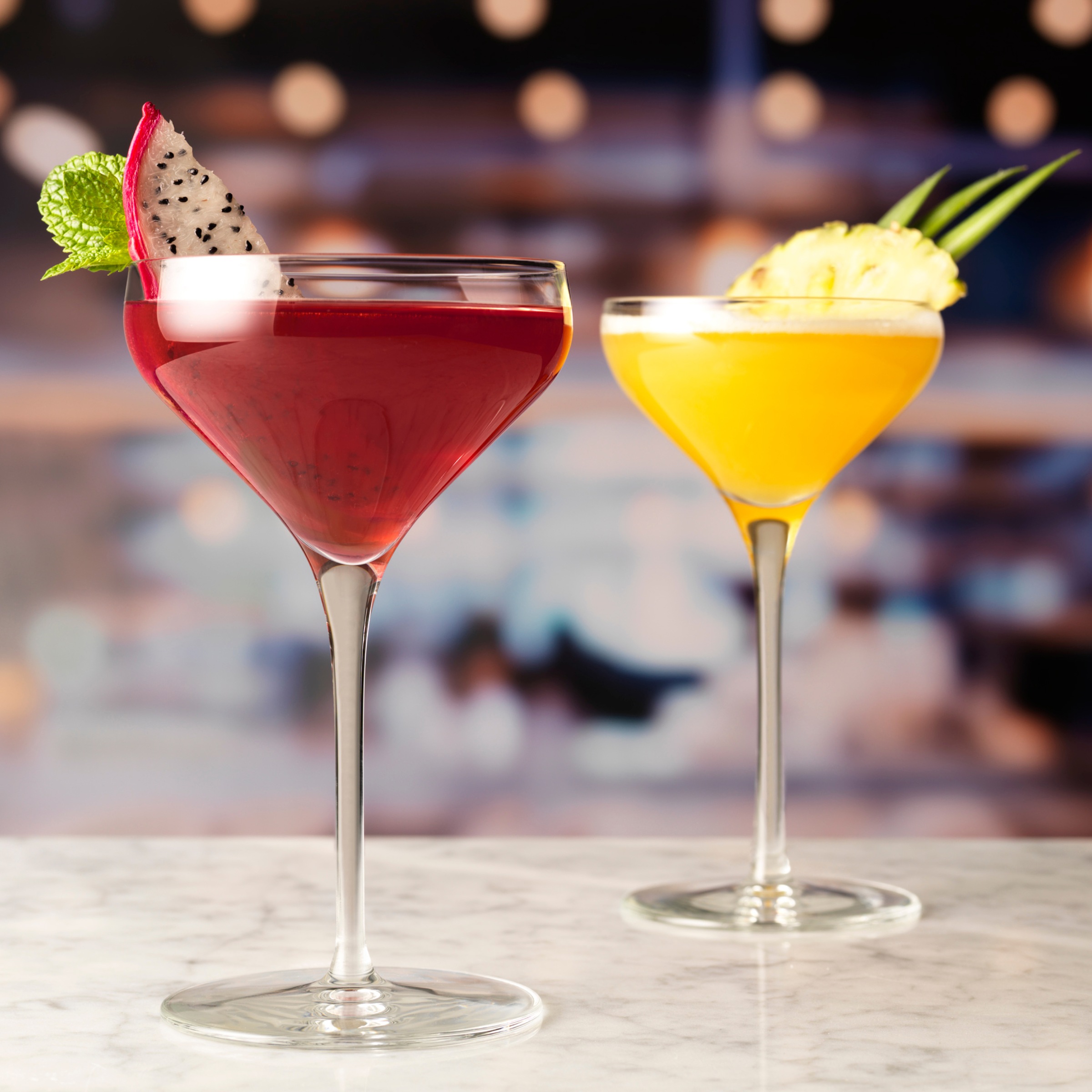 LIBBEY Martiniglas »Libbey Trinkglas, 12er Set -PRISM-«, (Set, 12 tlg.), 237 ml, hochwertig verarbeitet, im modernen Design