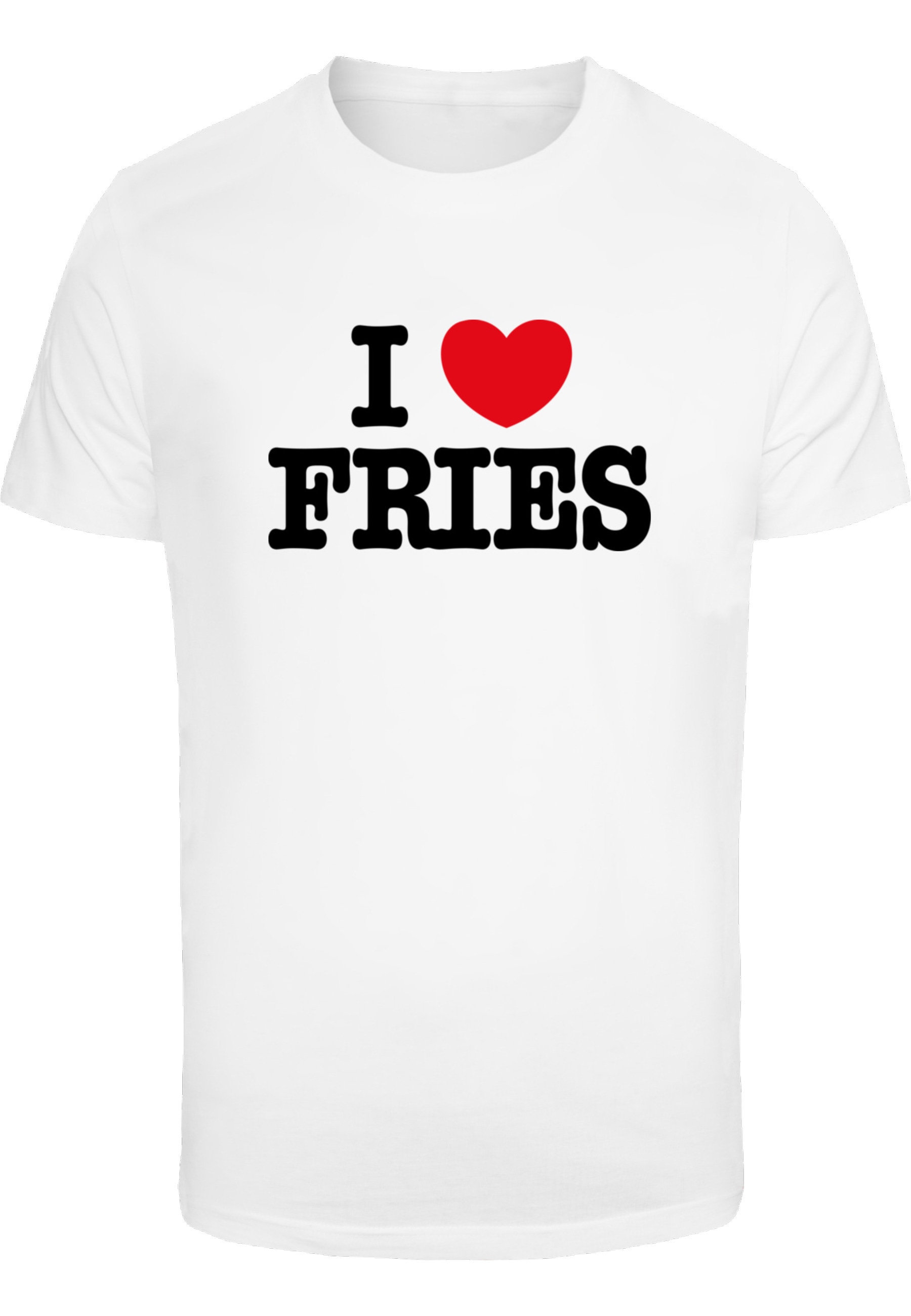 MisterTee T-Shirt "MisterTee Love Fries Tee" 1 Stk. günstig online kaufen