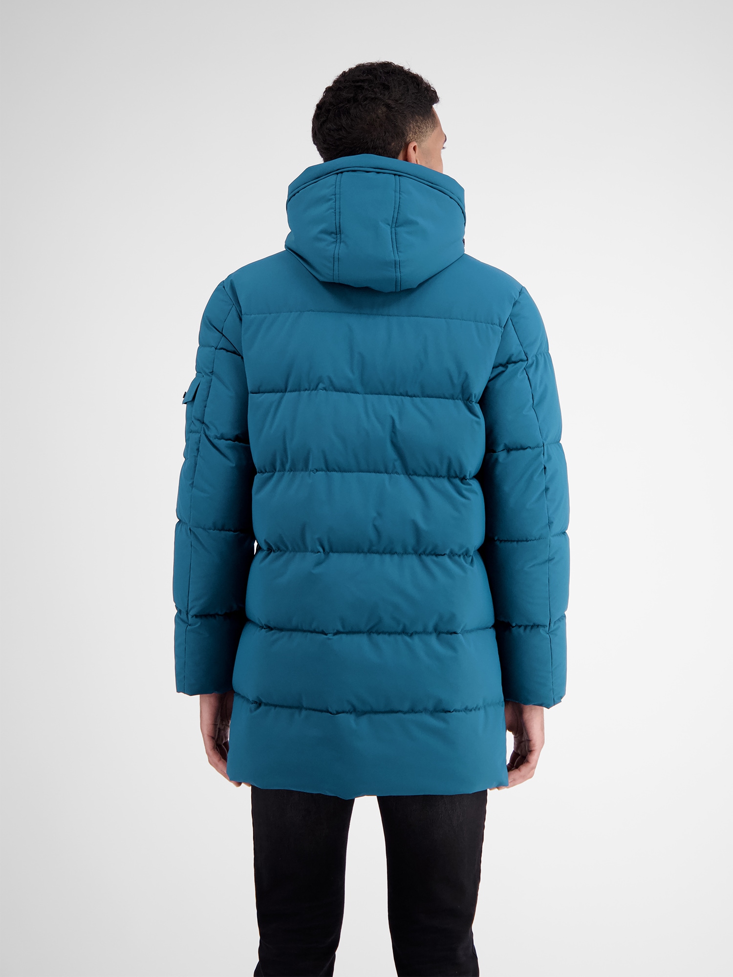 LERROS Steppjacke »LERROS Warm gefütterte Steppjacke mit abnehmbarer Kapuze«, mit Kapuze, Wasser_Wind_Atmung