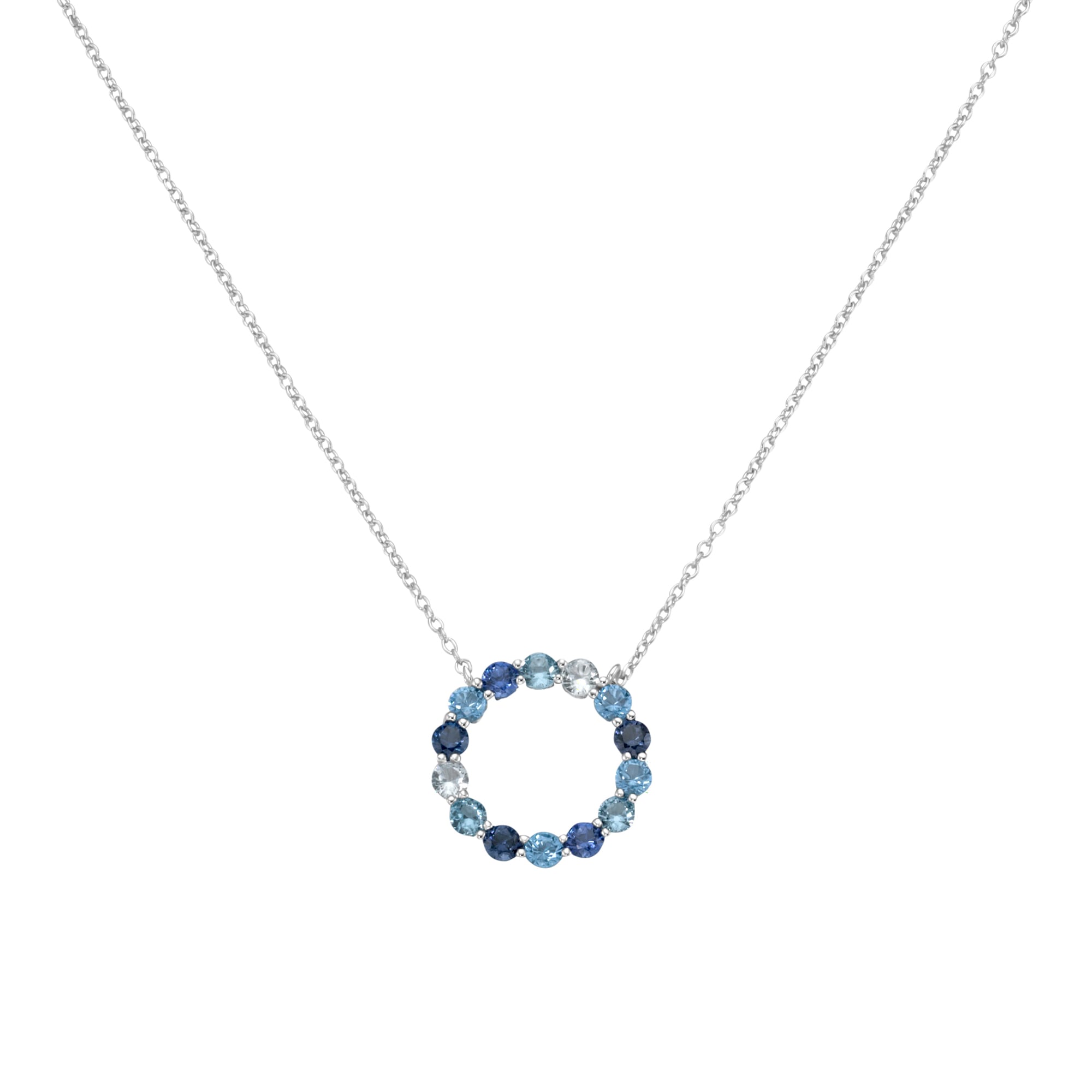 GIORGIO MARTELLO MILANO Collier »mit Spinellen und Kristallsteinen, Silber 925«