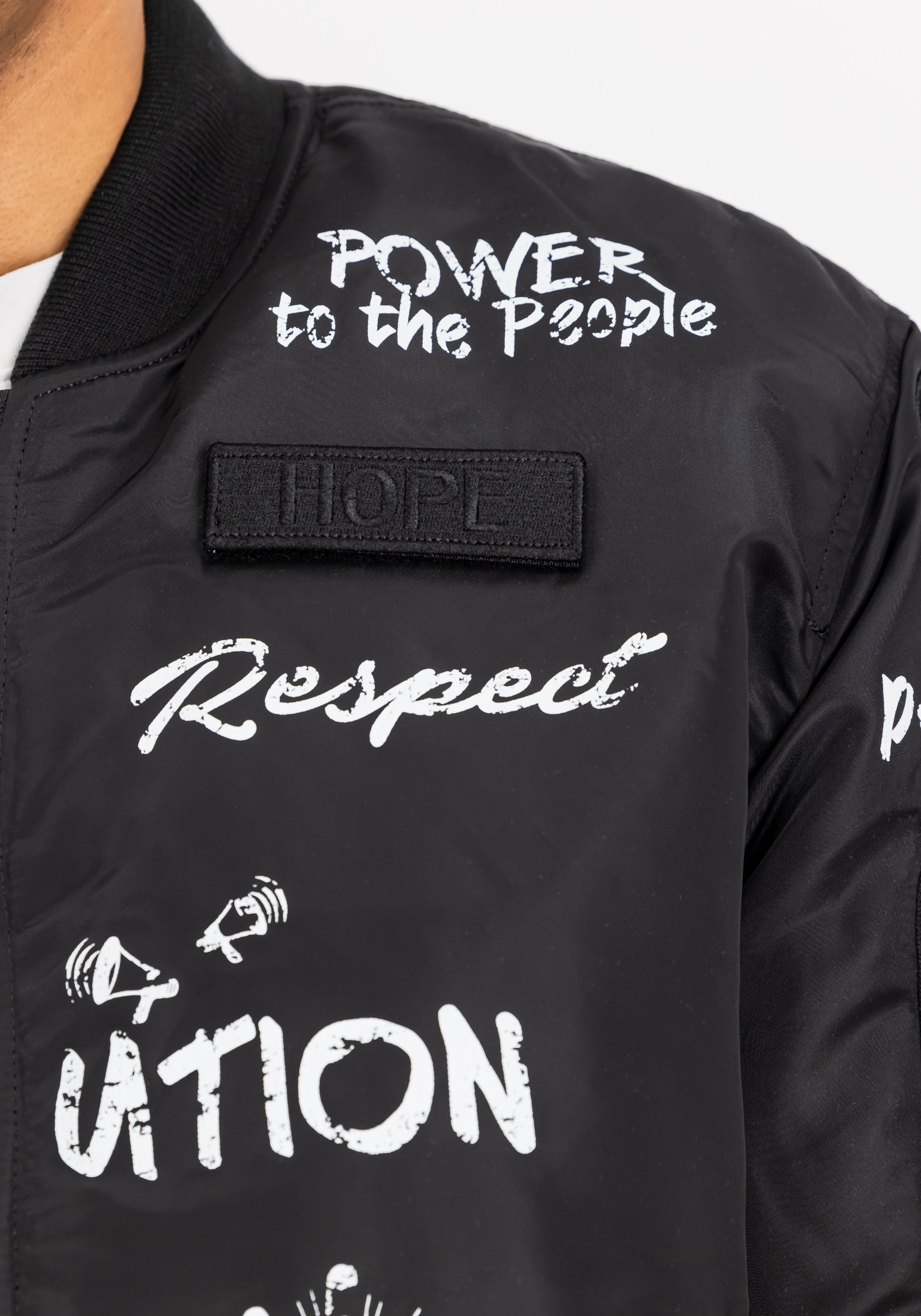 Alpha Industries Bomberjacke »Alpha Industries Men - Bomber Jackets MA-1 Peace«