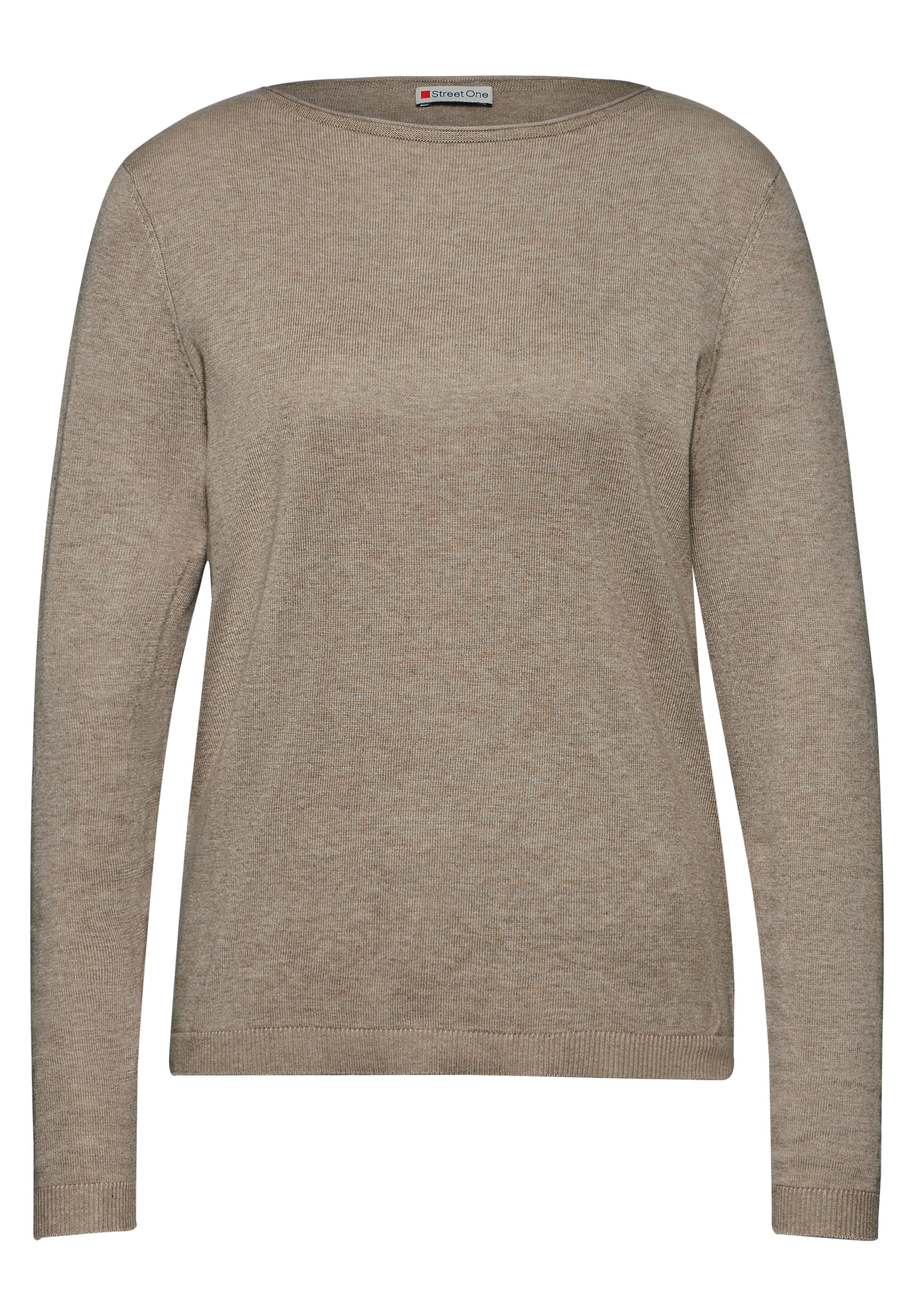 STREET ONE Strickpullover, mit U-Boot-Ausschnitt