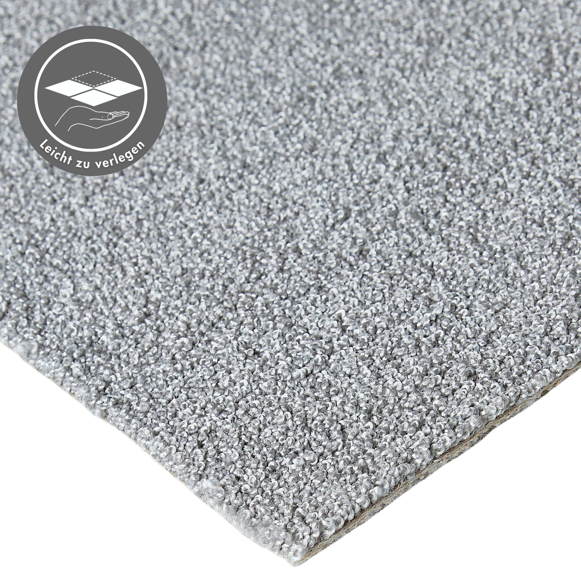 Andiamo Teppichboden »Rubinoy, Schlinge, Made in Belgium«, rechteckig, 0,8 mm Höhe, Breite 400 cm oder 500 cm, Wohnzimmer, strapazierfähig & robust