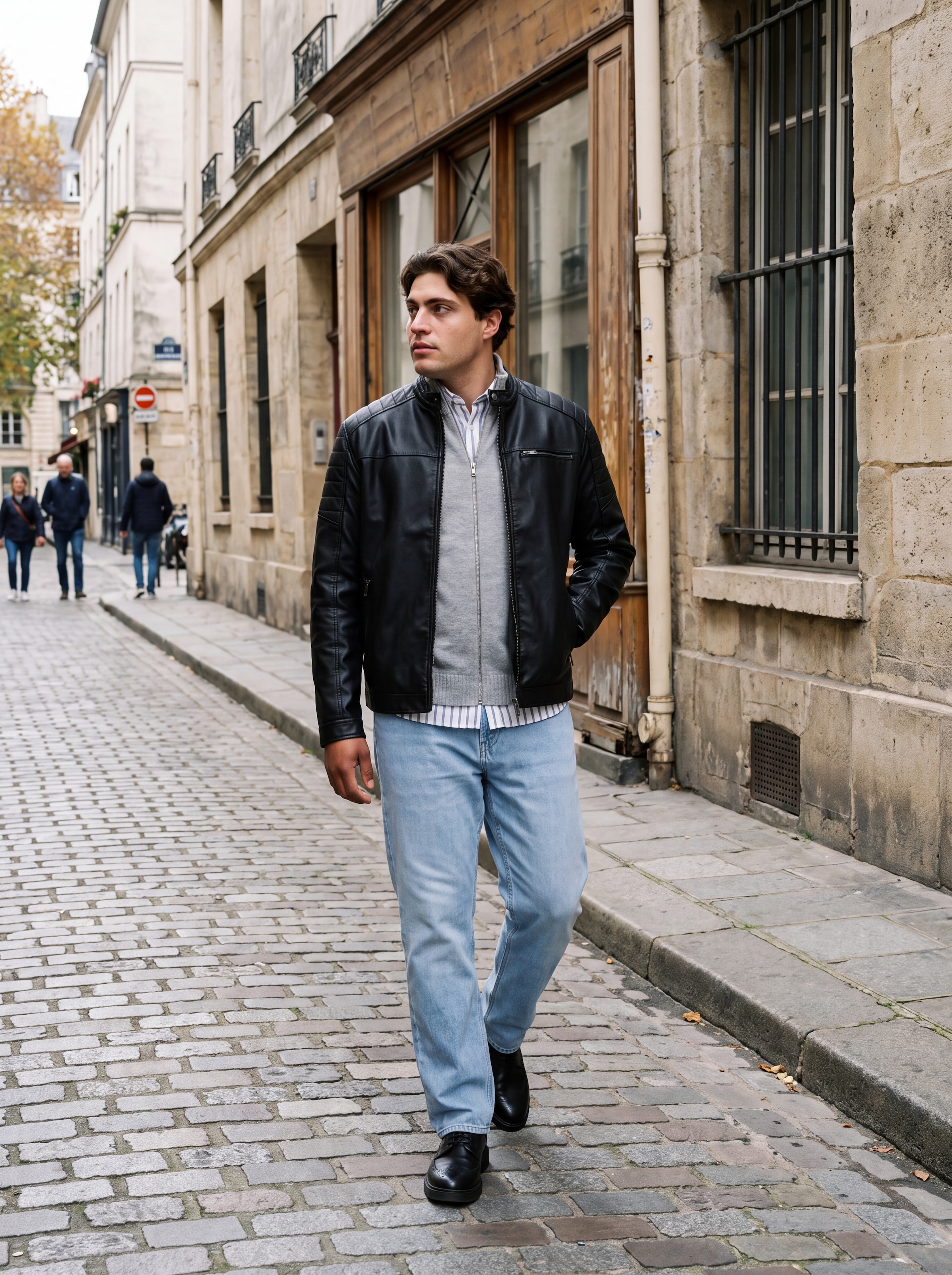 Jack & Jones PlusSize Strickjacke »JJSOHO OLLIE KNIT HIGH NECK ZIP C SN PLS« Materialmix, locker geschnitten