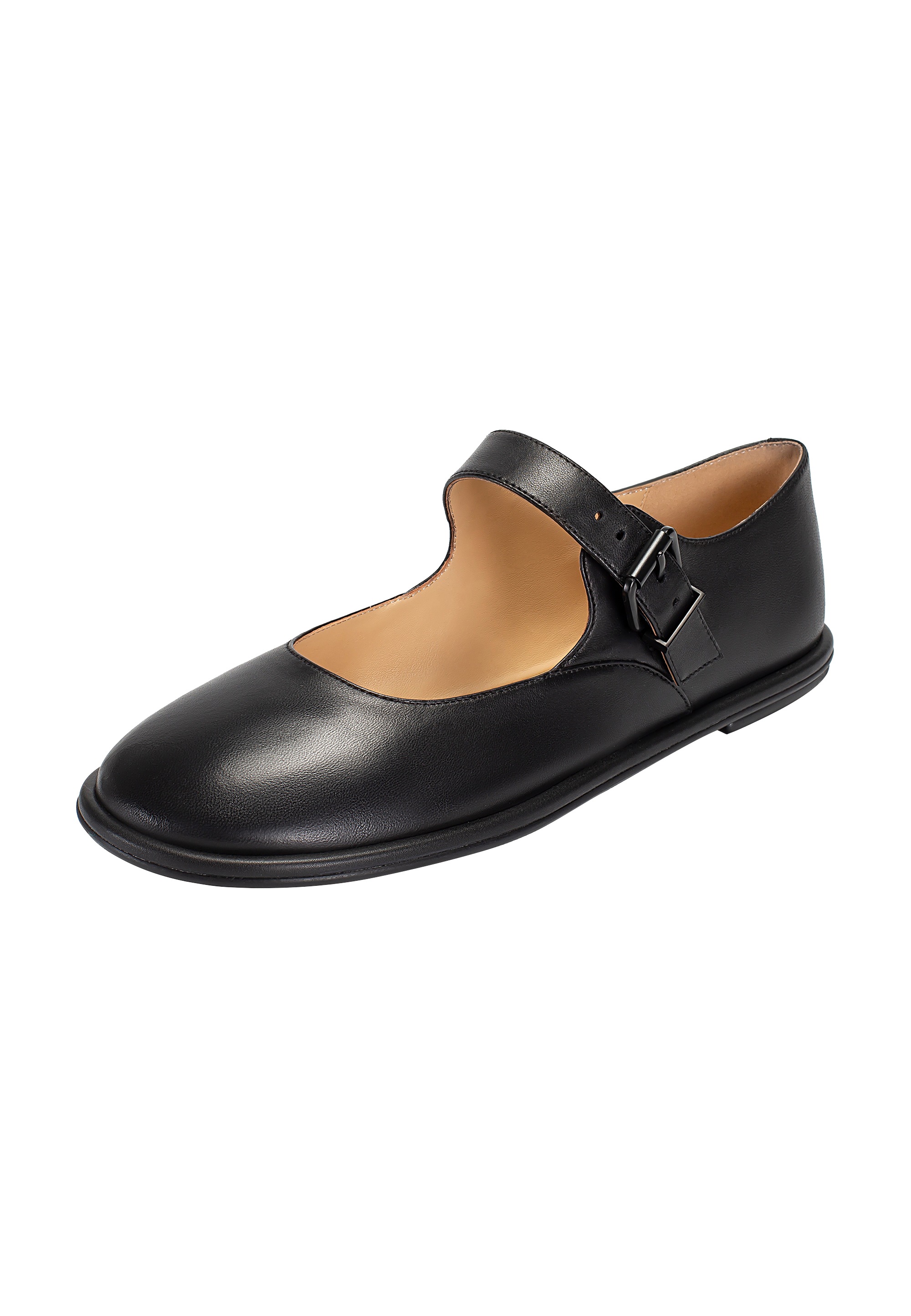 ekonika Ballerina aus weichem Naturleder