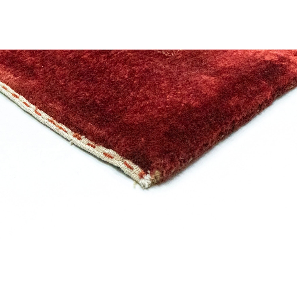 Wohnen Teppiche morgenland Wollteppich »Gabbeh Minimal Rosso 291 x 204 cm«, rechteckig, 1,8 mm Höhe, Unikat mit Zertifikat rot Wohnen Teppiche morgenland Wollteppich »Gabbeh Minimal Rosso 291 x 204 cm«, rechteckig, 1,8 mm Höhe, Unikat mit Zertifikat rot