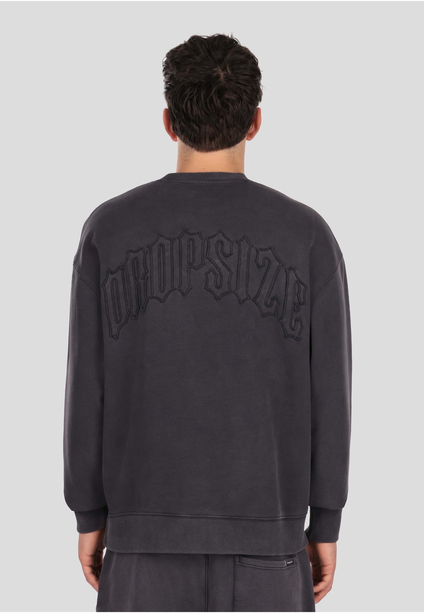 Dropsize Sweater »Dropsize RAW EDGES CREWNECK«, 1
