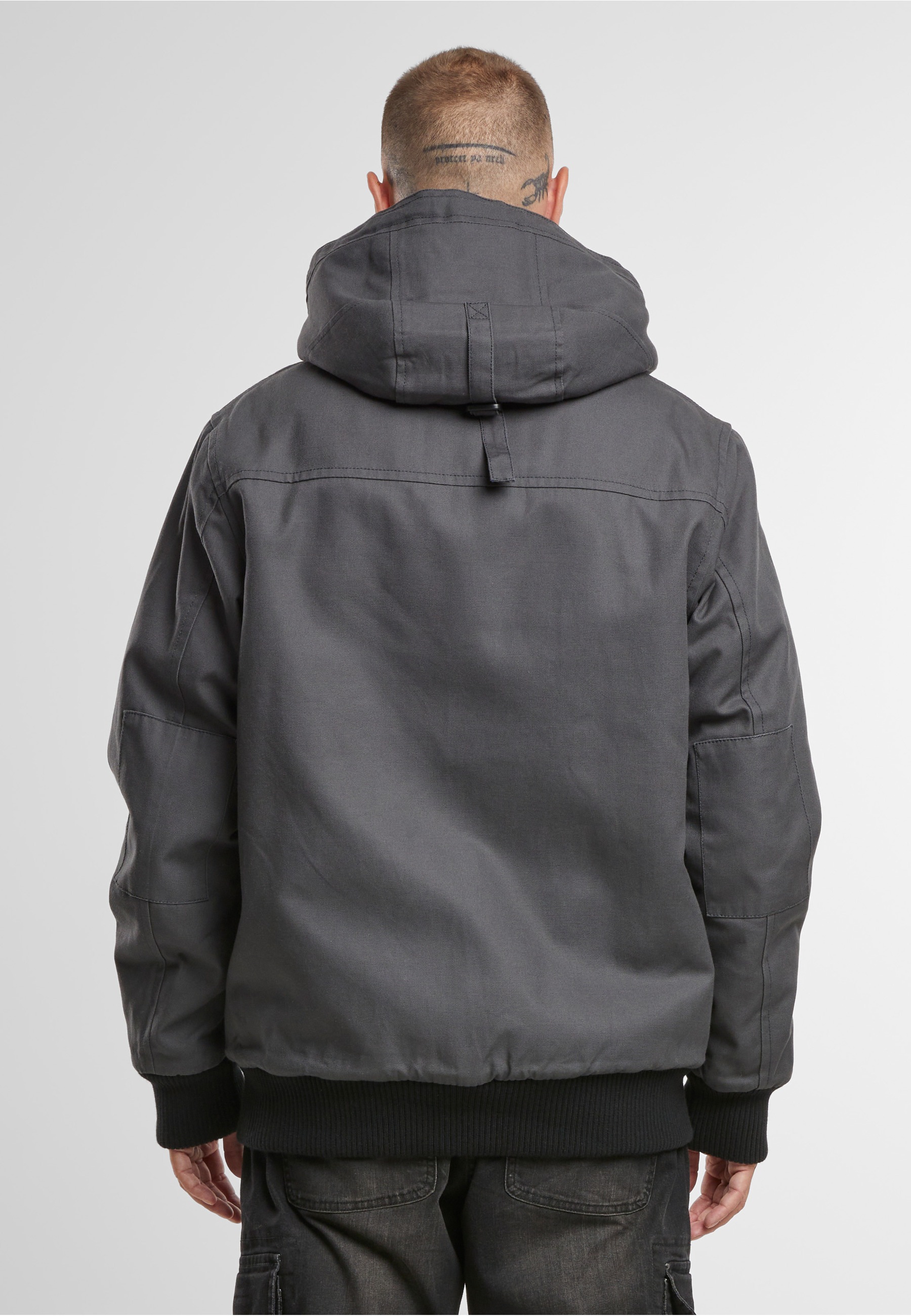 Brandit Essential Bomber Jacket Anthracite M 3