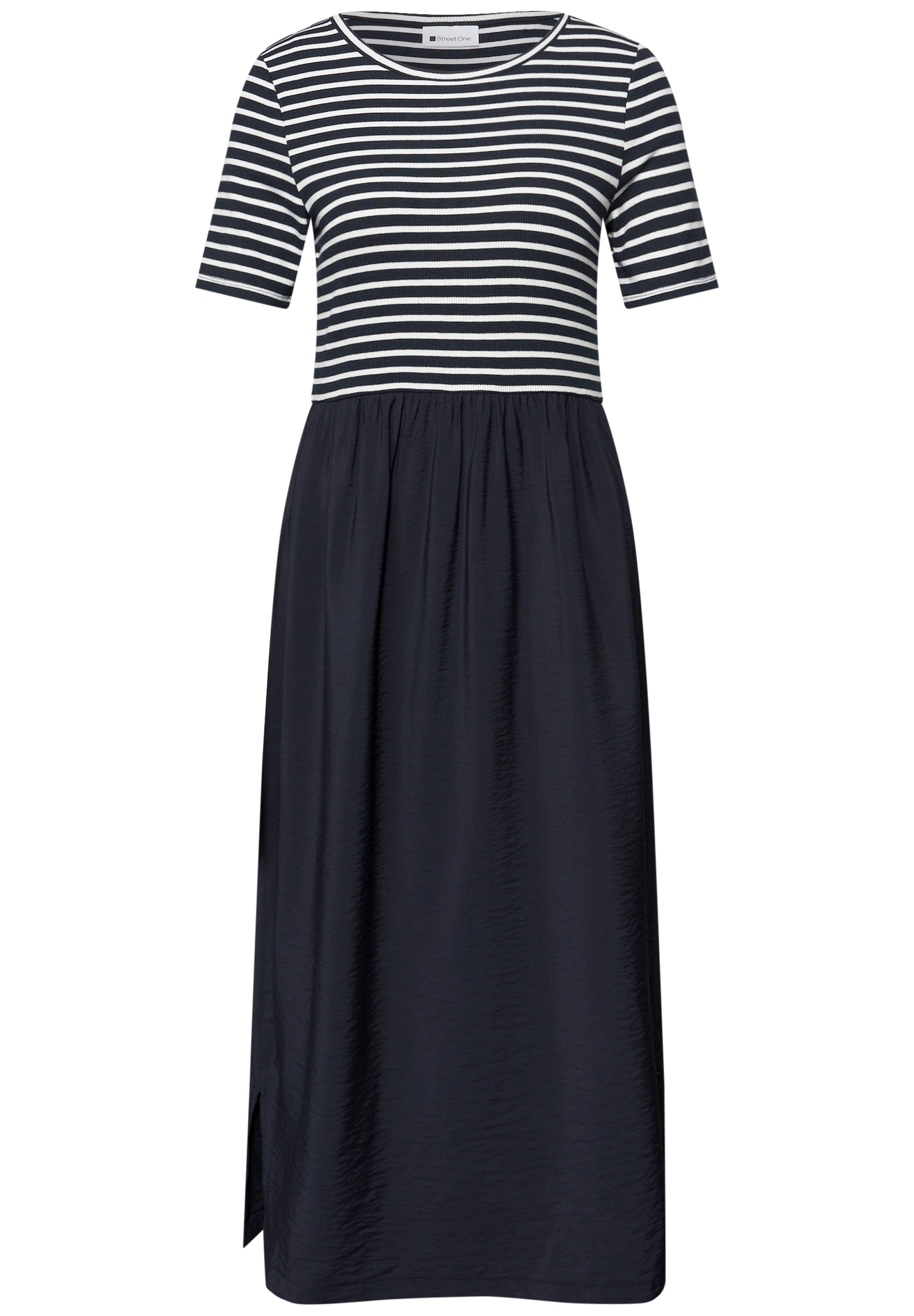Street One Damen Midikleid Shadowed Navy Gr. 42 3