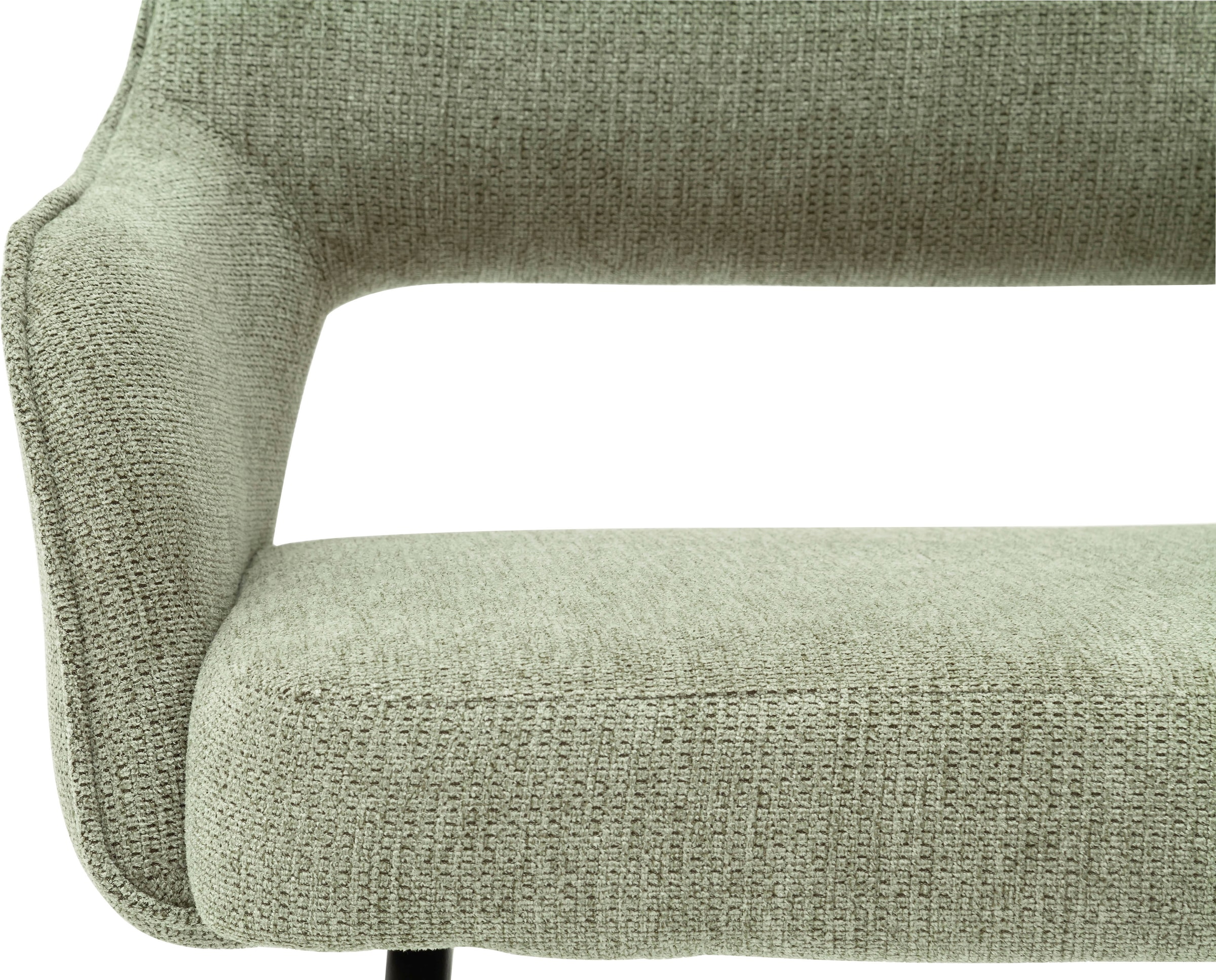 MCA furniture Polsterbank »Bangor«, Sitzbank frei im Raum stellbar,Stoffbezug, Breite 175 cm