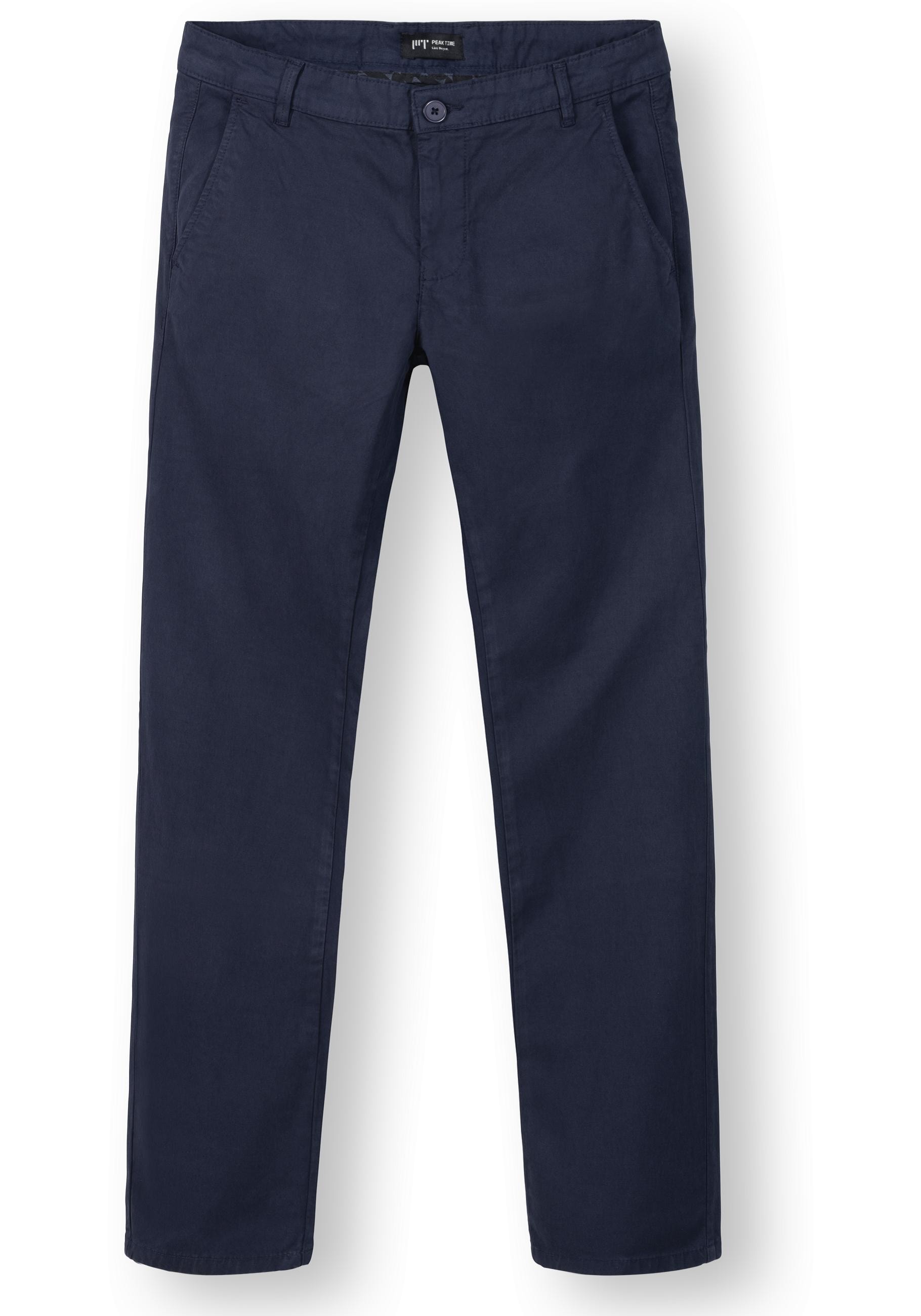 PEAK TIME Chinohose »Astron«  Elegante Herrenhose mit Bio-Baumwolle