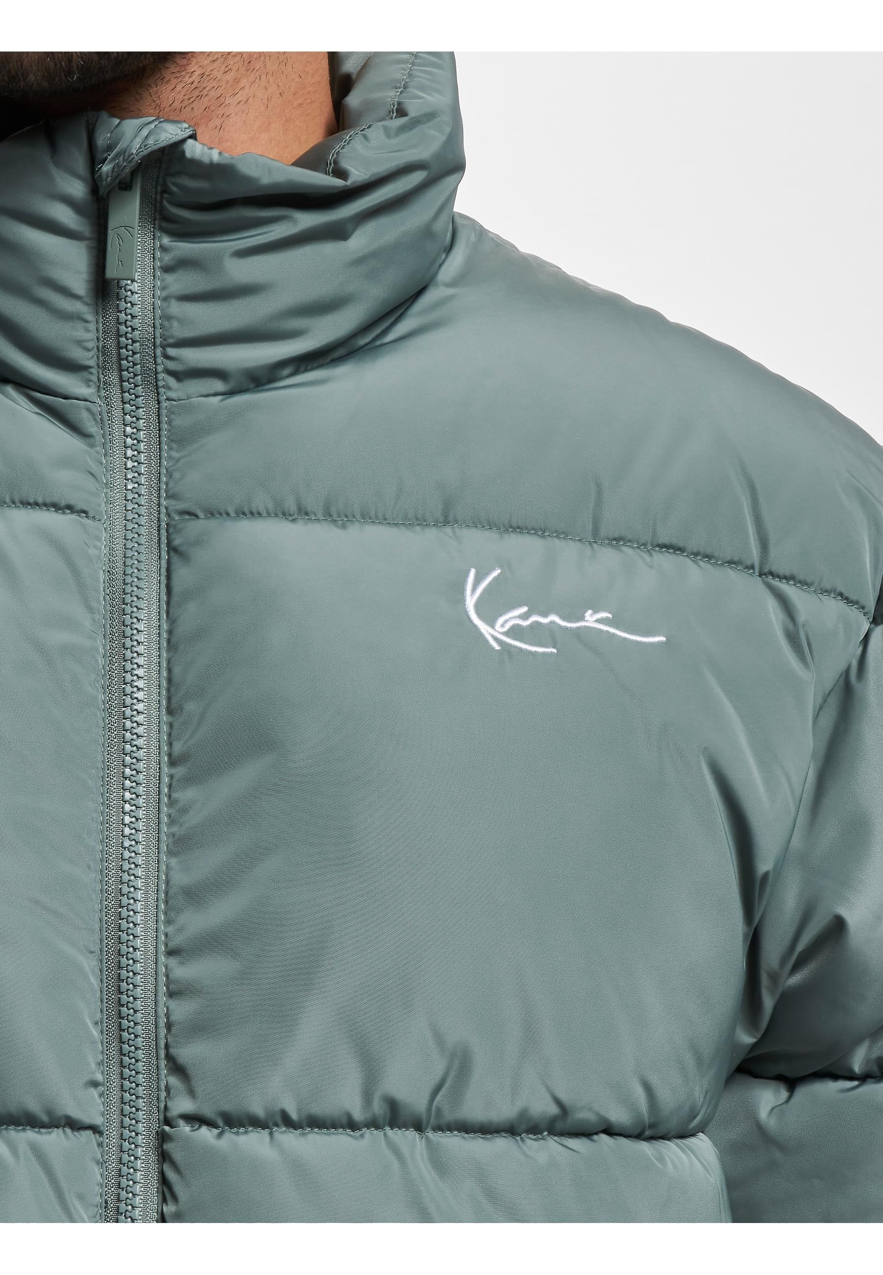 Karl Kani Winterjacke »Karl Kani Herren KM233-052-1 KK Chest Signature Puffer Jacket«, (1 St.), ohne Kapuze