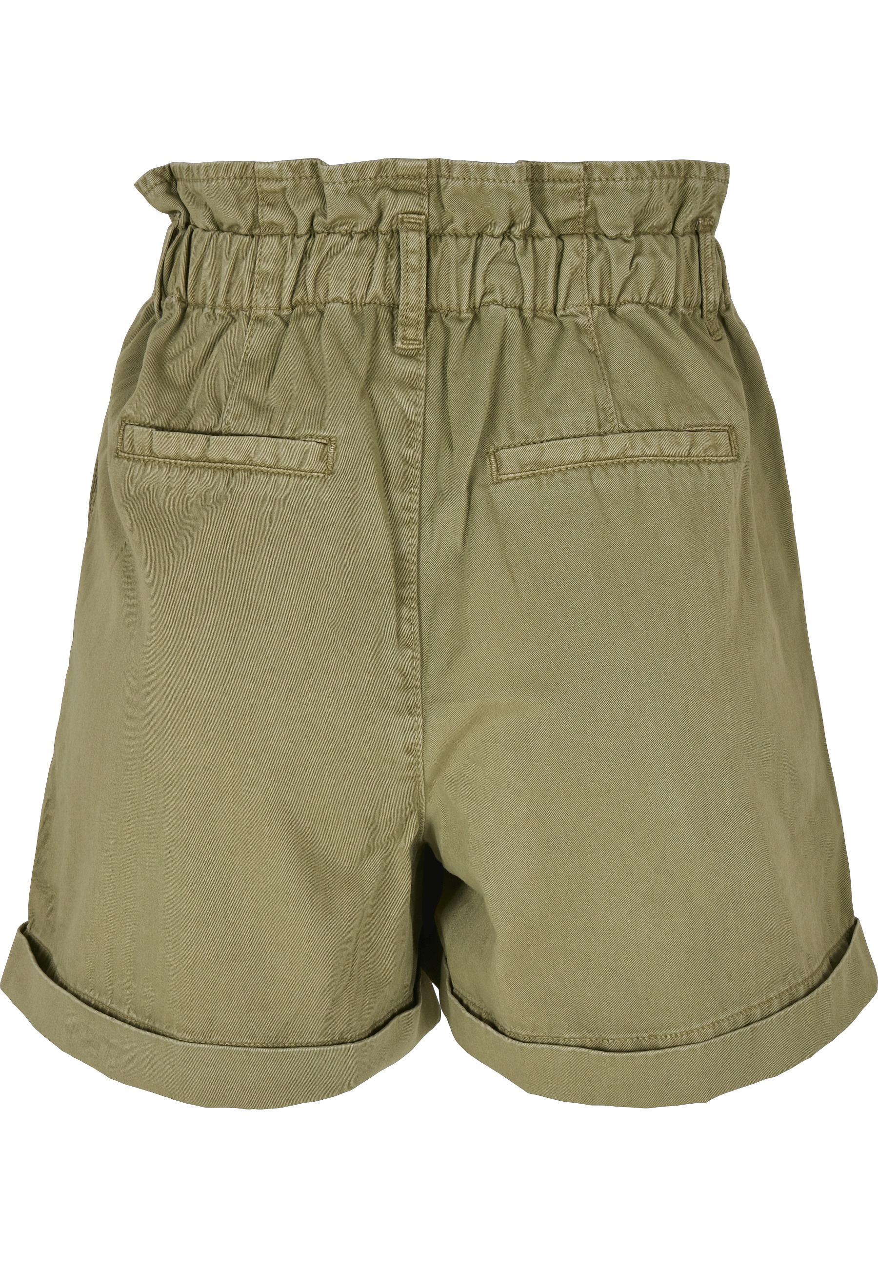 URBAN CLASSICS Stoffhose "Urban Classics Damen Ladies Paperbag Shorts" günstig online kaufen