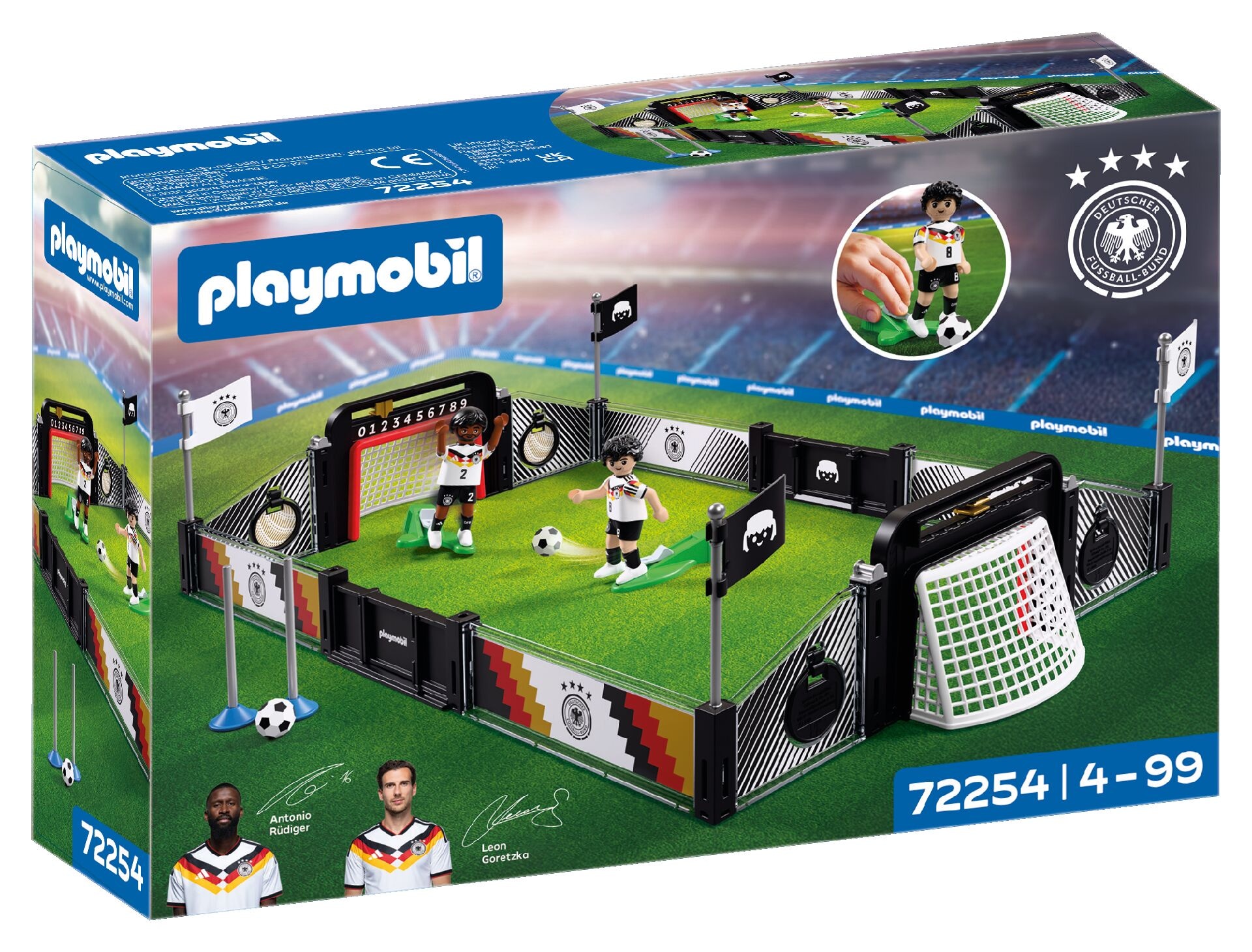 Playmobil® Konstruktions-Spielset »DFB Trainingsset Goretzka vs Rüdiger (72254), DFB« Made in Europe