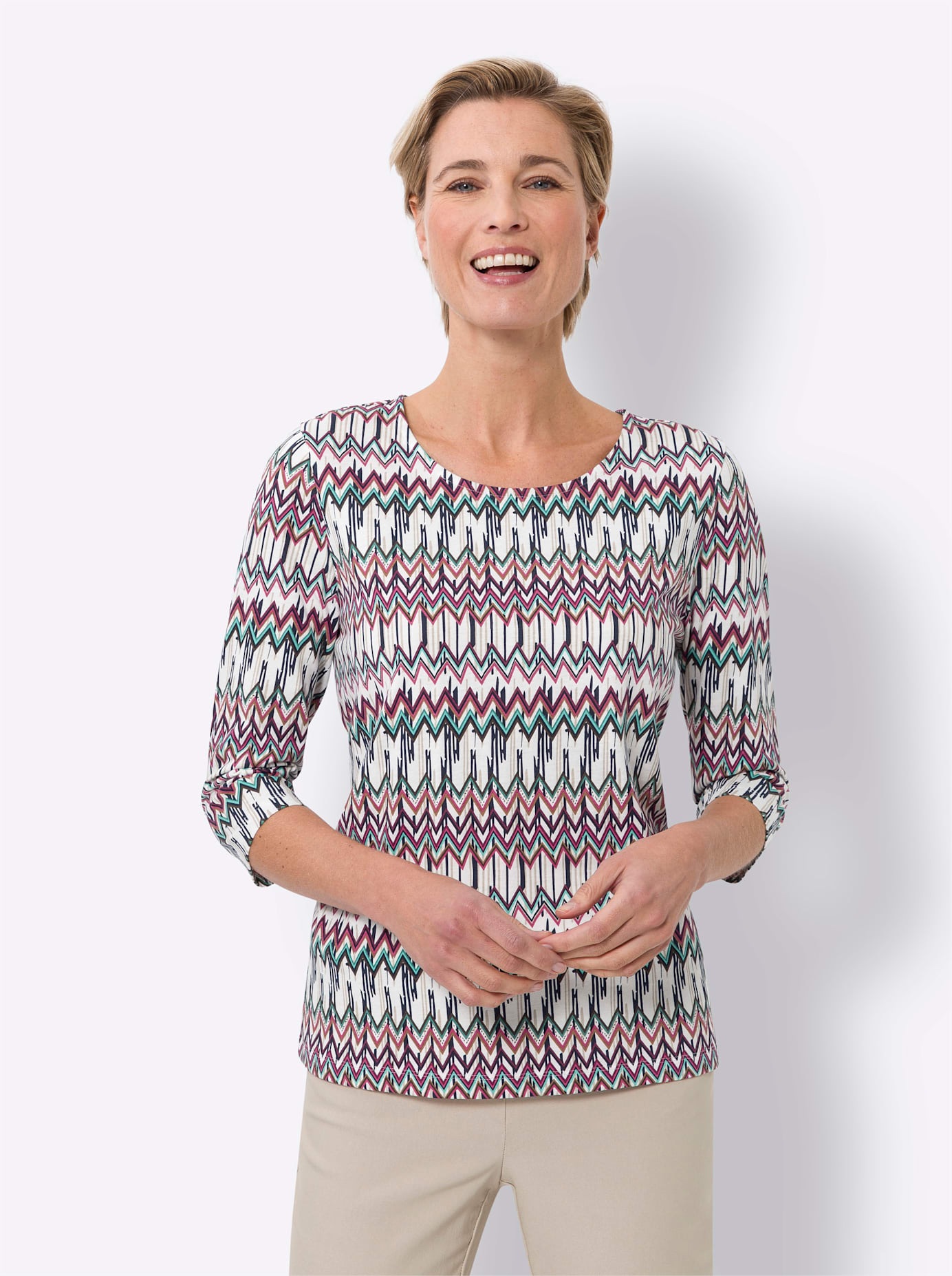 Classic Basics 3/4-Arm-Shirt "3/4-Arm-Shirt" 1 Stk. günstig online kaufen