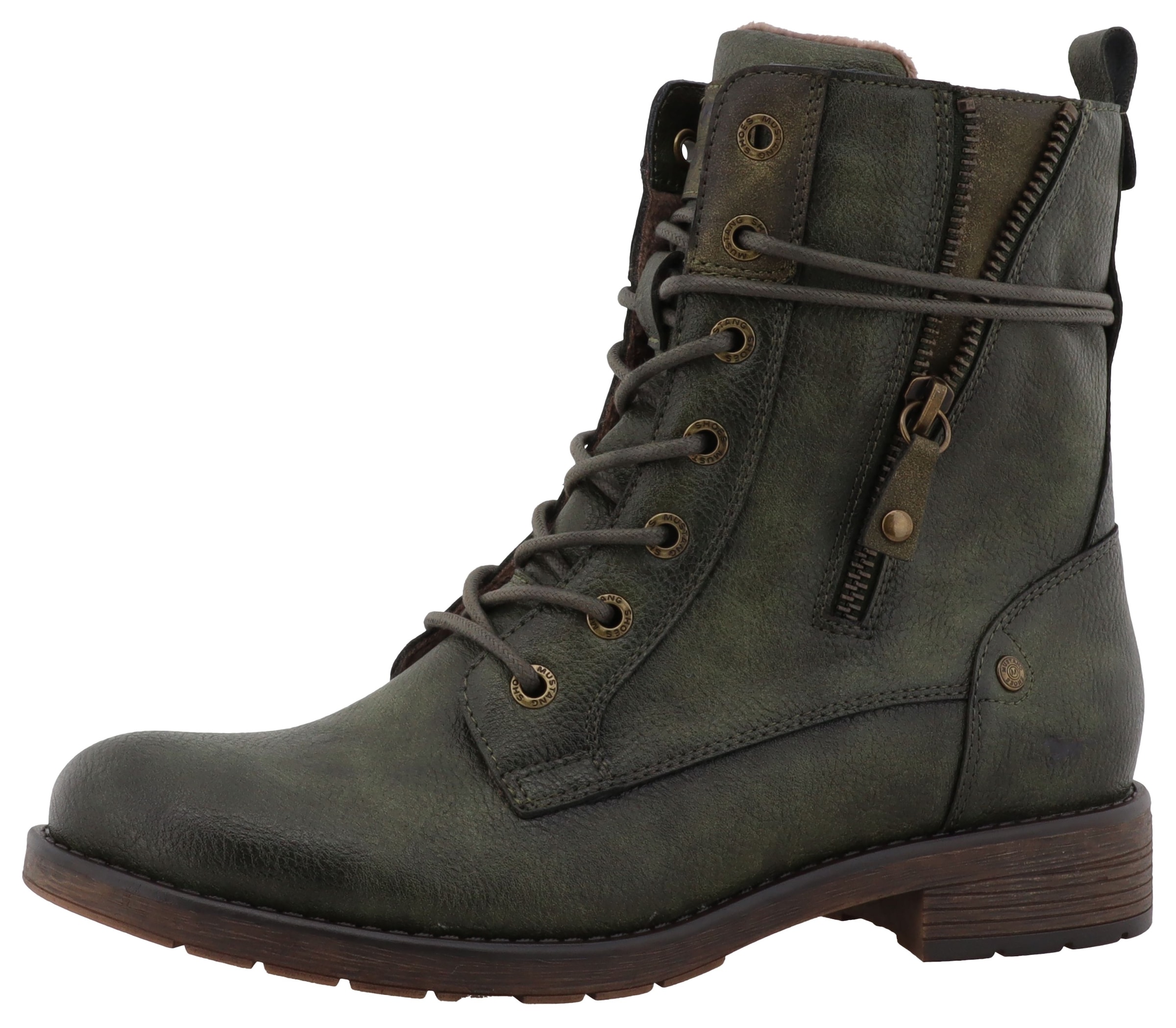 Mustang Shoes Winterstiefelette "Elfi" Winterstiefel mit Reißverschluss und günstig online kaufen