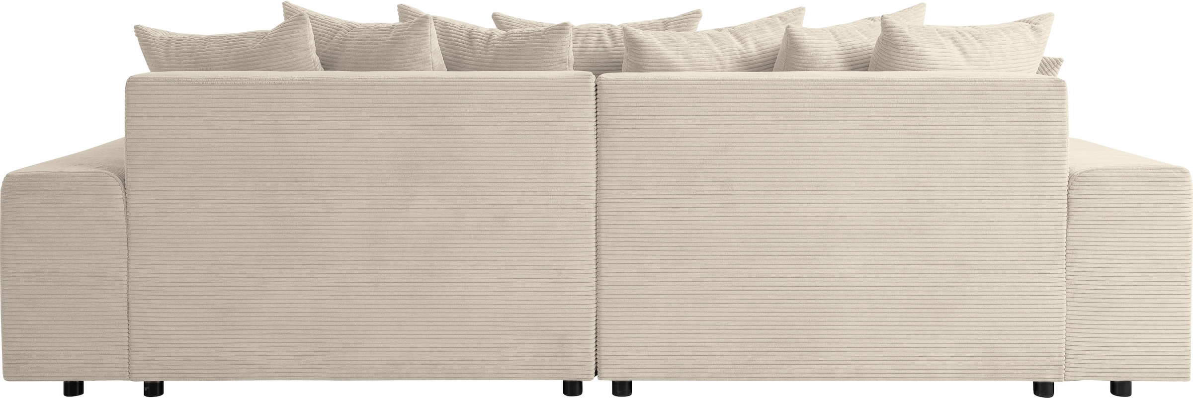 WERK2 Big-Sofa »Maxi, viel Platz, Mega Sofa, viele Kissen, bequem, kuschel Design« Cord, XXL
